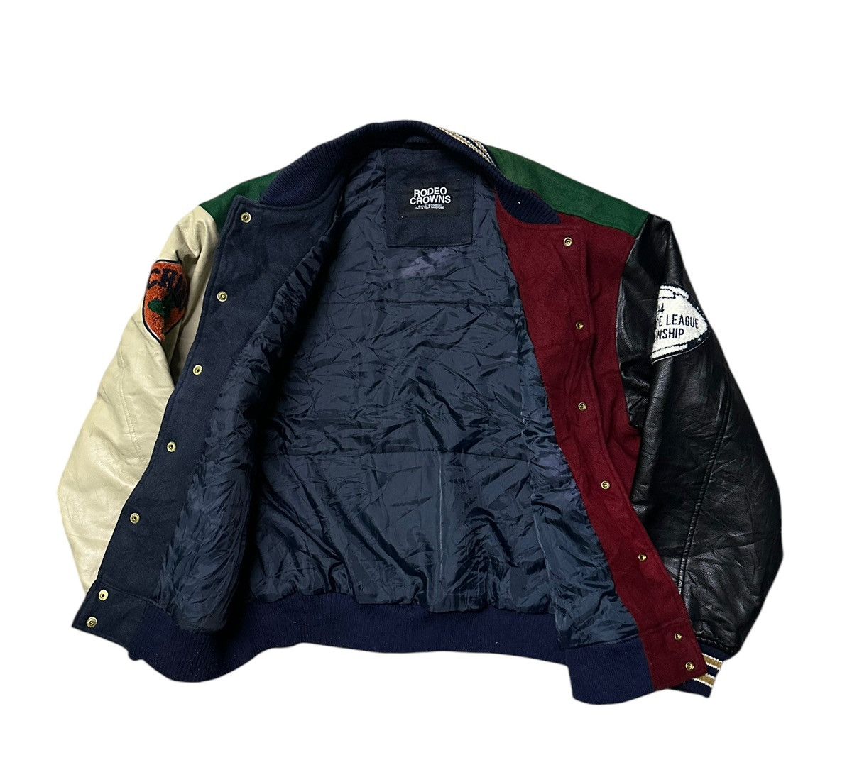 Vintage Rodeo Crowns U.S westside league champions varsity jacket Size US M / EU 48-50 / 2 - 6 Thumbnail