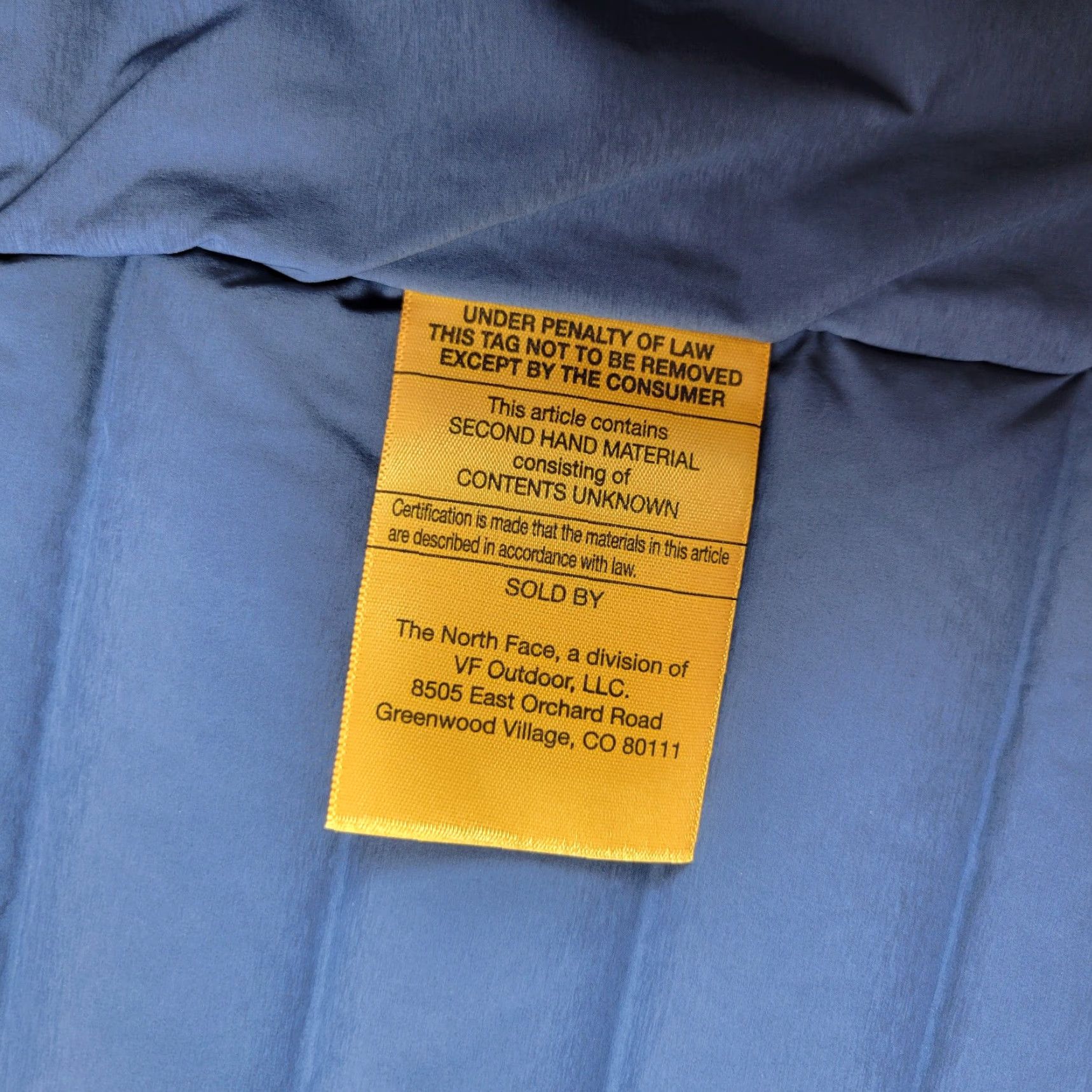 The North Face The North Face Women’s Down Parka Jacket Blue Full Zip Hooded Quilted 600 Winter Fall Spring Long Sleeve Size S Size S / US 4 / IT 40 - 7 Thumbnail