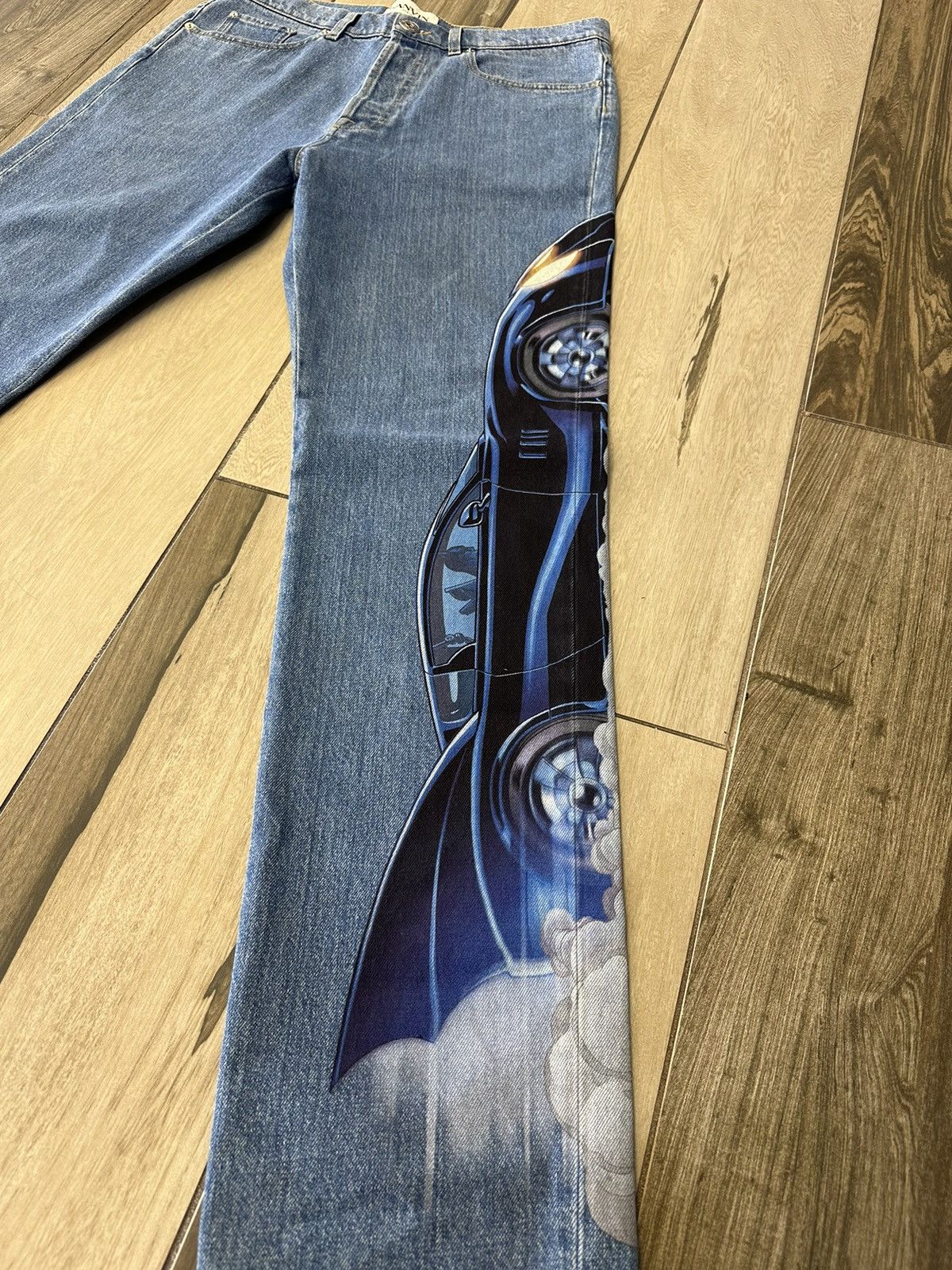 Lanvin Lavin X DC COMICS Batmobile jeans Size US 32 / EU 48 - 6 Thumbnail