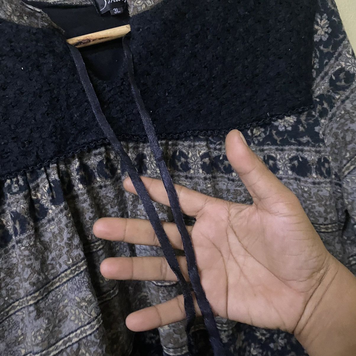 Japanese Brand Paisley print dress sircloof 3l Size XXL / US 16-18 / IT 52-54 - 5 Thumbnail
