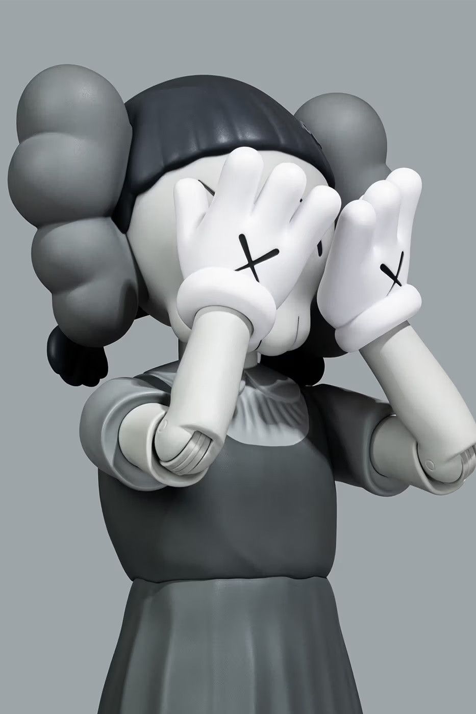 Kaws × Medicom Toy Kaws x Squid Game Young-Hee Vinyl Figure Grey Size ONE SIZE - 4 Thumbnail