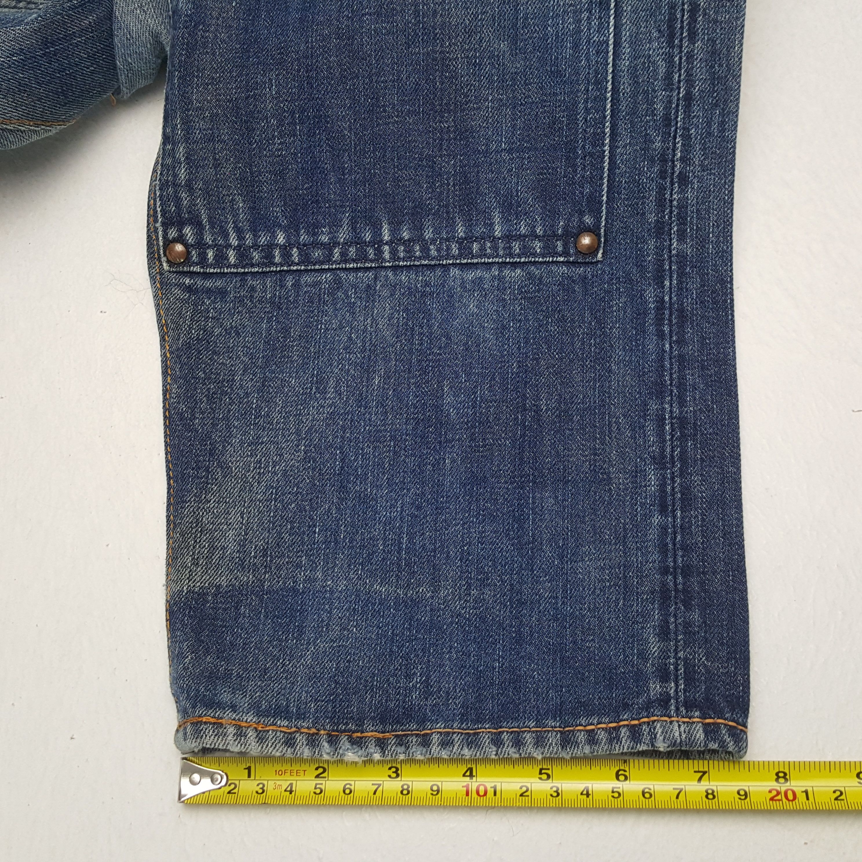 Evisu EVISU Japanese Brand Streetwear Custom Daicock Jeans Size US 30 / EU 46 - 11 Thumbnail