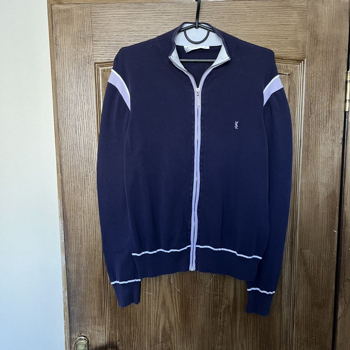 Yves Saint Laurent Vintage Yves Saint Laurent YSL Full zip sweater Size US M / EU 48-50 / 2 - 1 Thumbnail