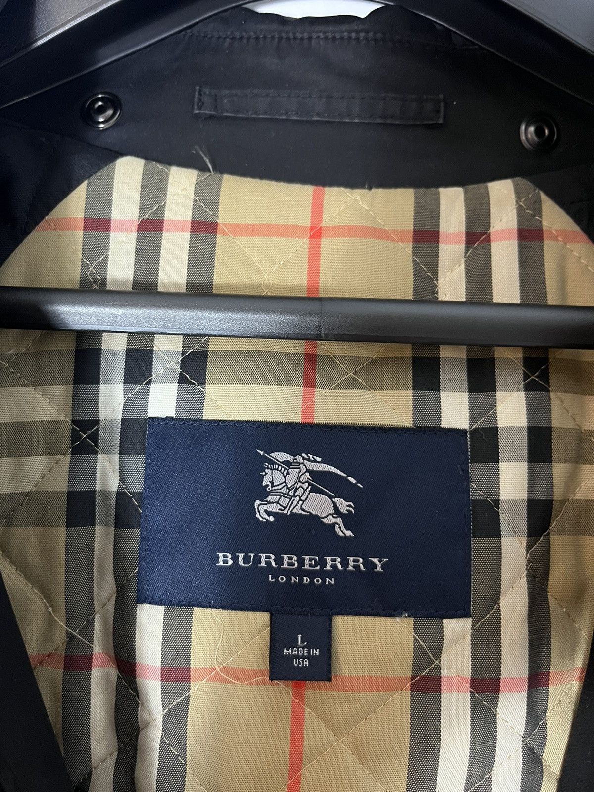 Burberry Burberry Waxed Jacket (detachable hood) Size US L / EU 52-54 / 3 - 2 Thumbnail