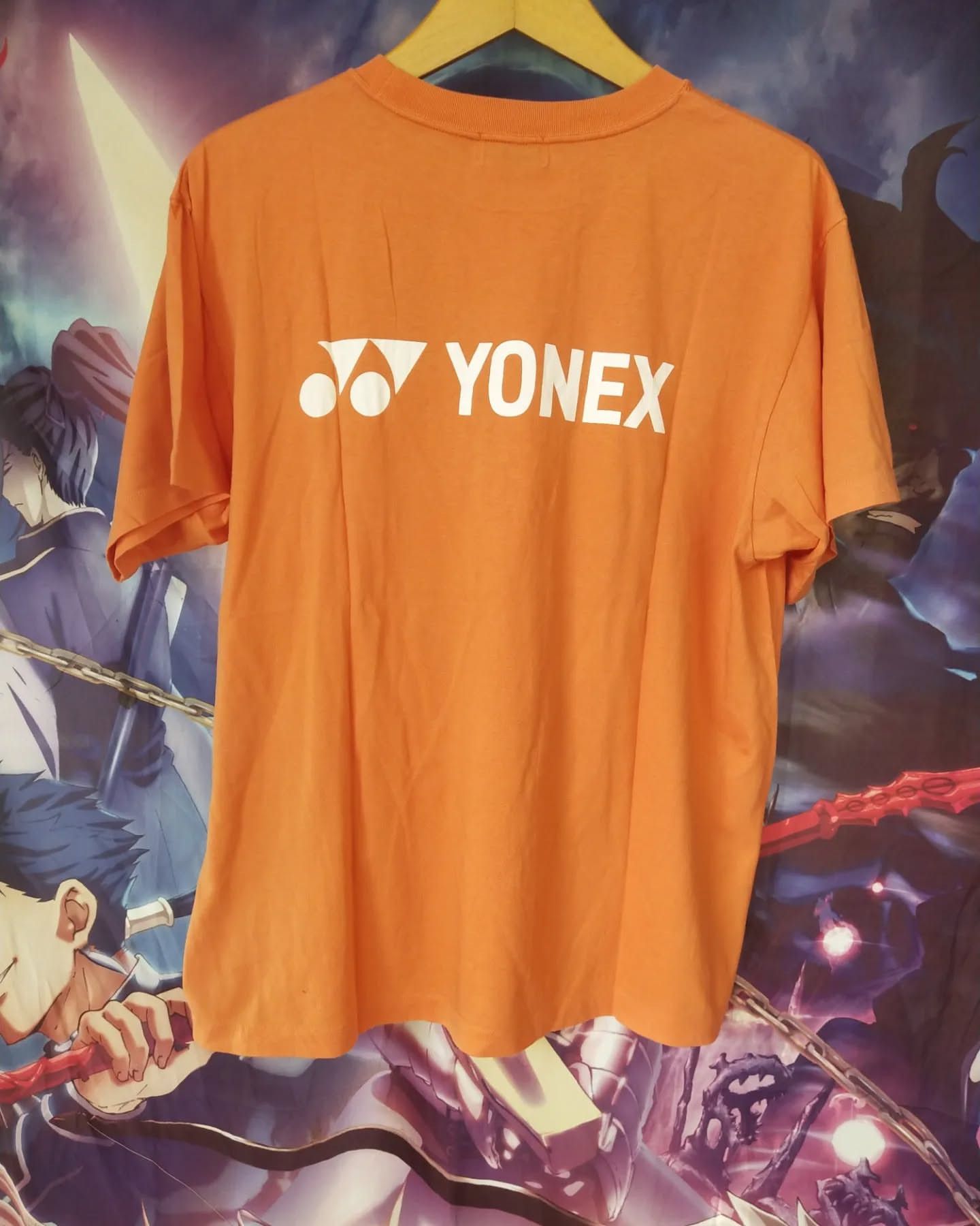 Vintage Vintage Yonex Open Japan 2004 Badminton Orange Tee Size US L / EU 52-54 / 3 - 3 Thumbnail