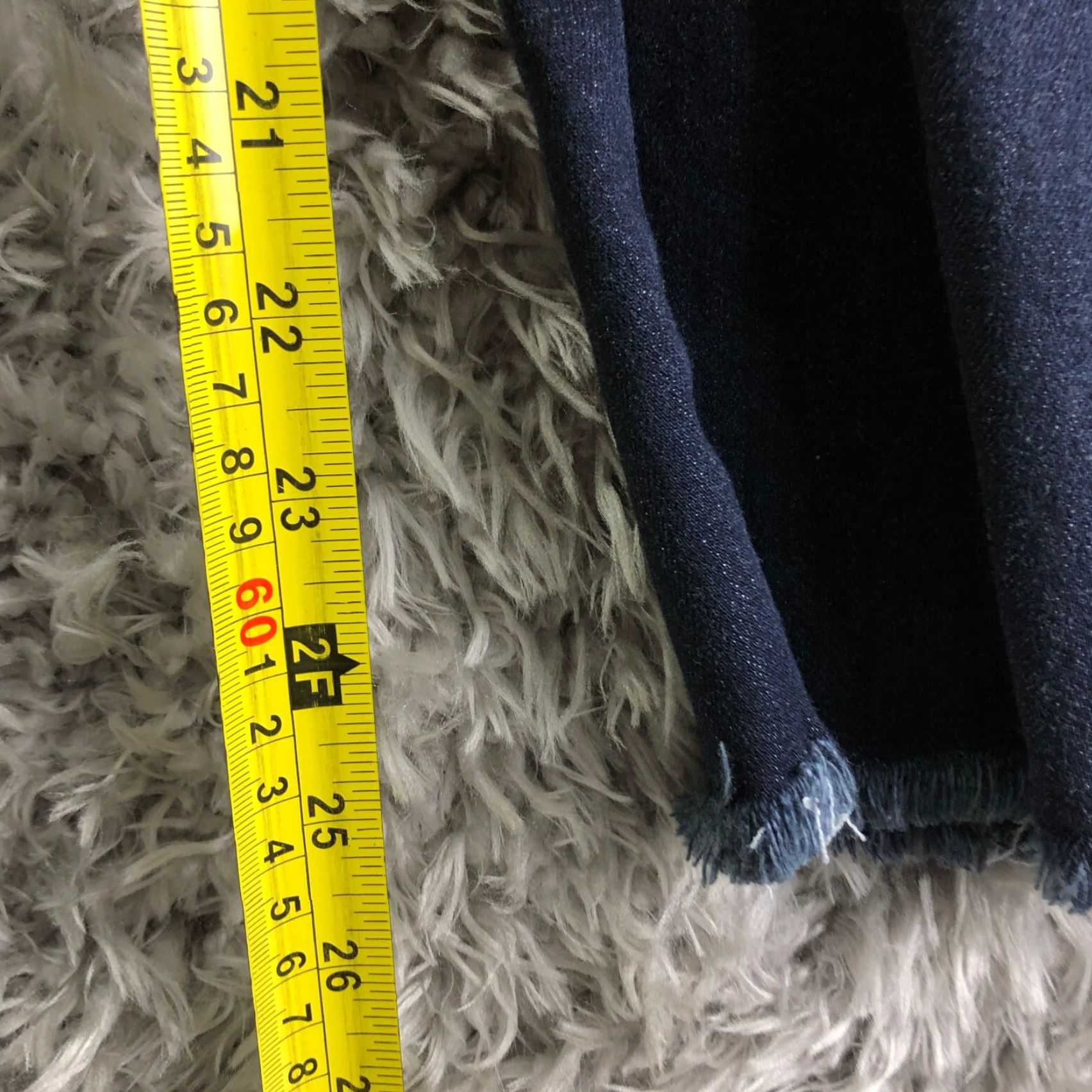 Vintage SOHO Jeans Women Size 14 High Waist Straight Mid Rise Blue Denim 5-Pocket Regular Length Blue Size 36" / US 14 / IT 50 - 3 Thumbnail