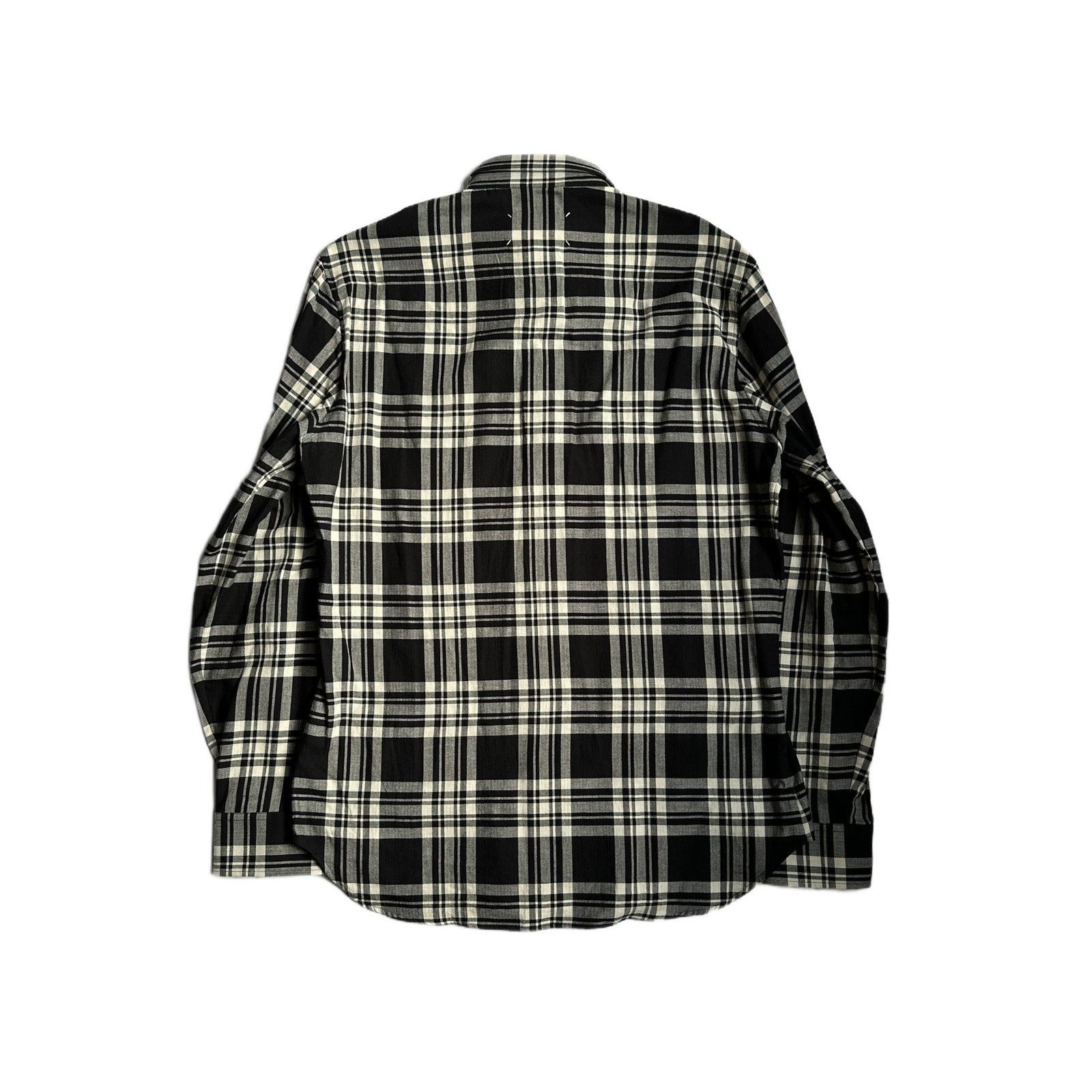Maison Margiela Maison Margiela Check Button Up Shirt Size US L / EU 52-54 / 3 - 3 Thumbnail