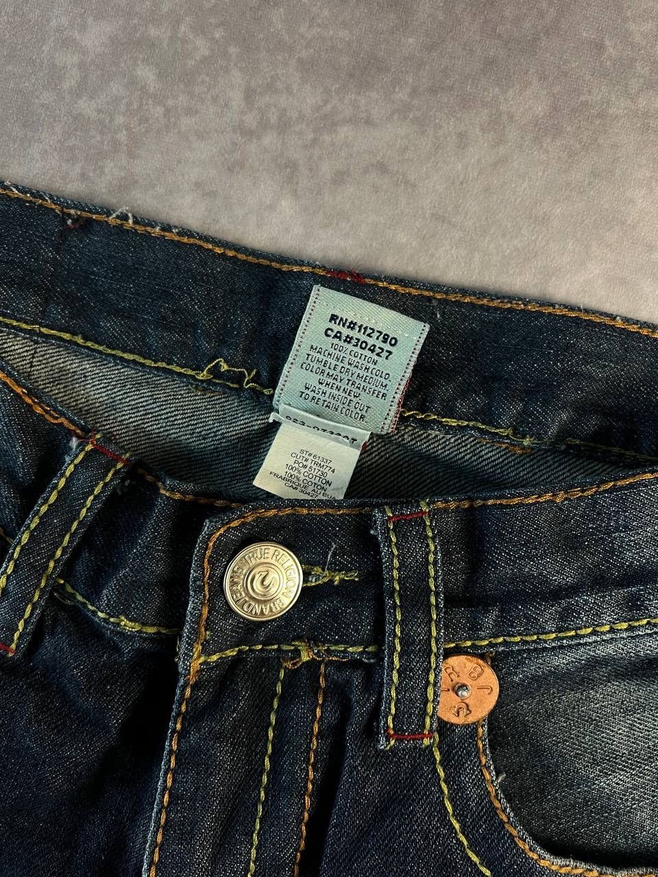 True Religion TRUE RELIGION BILLY SUPER T Whisker Denim Easy Fit 32x33 Size US 32 / EU 48 - 5 Thumbnail