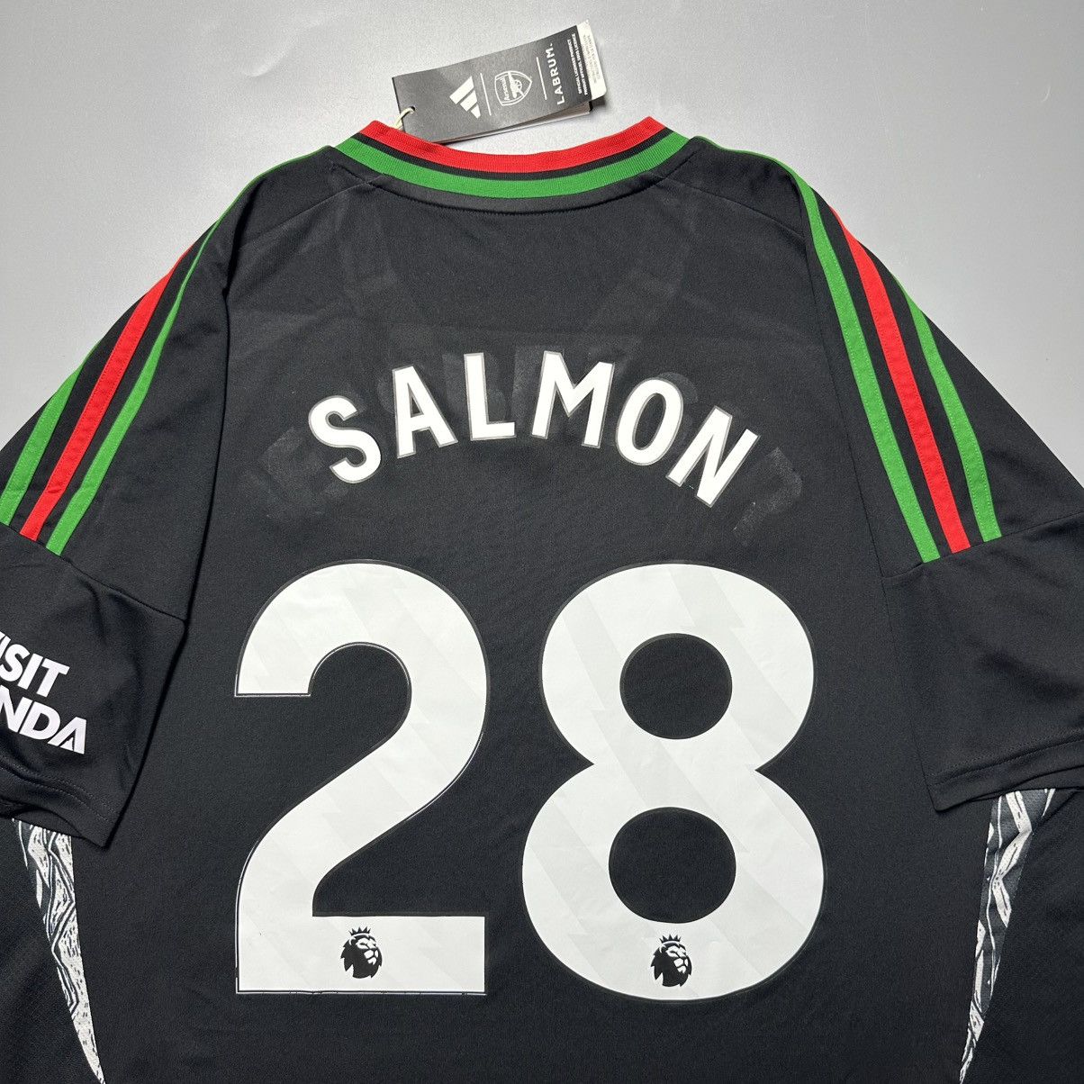 Adidas ARSENAL ADIDAS 2024/2025 FOOTBALL AWAY JERSEY #28 SALMON Size US XXL / EU 58 / 5 - 9 Thumbnail
