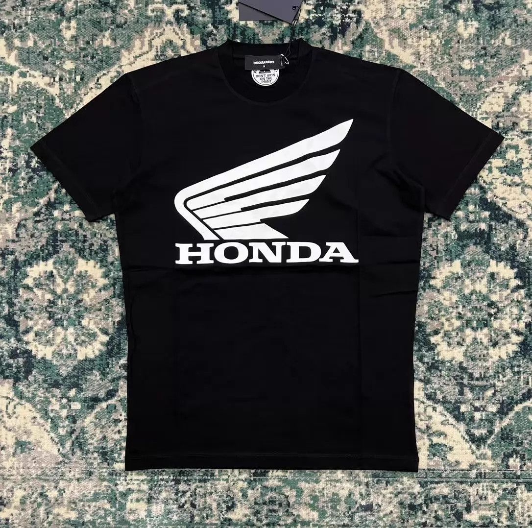Dsquared2 Dsquared2 x Honda 23 SS Black Slim Logo T-Shirt Size US S / EU 44-46 / 1 - 1 Thumbnail