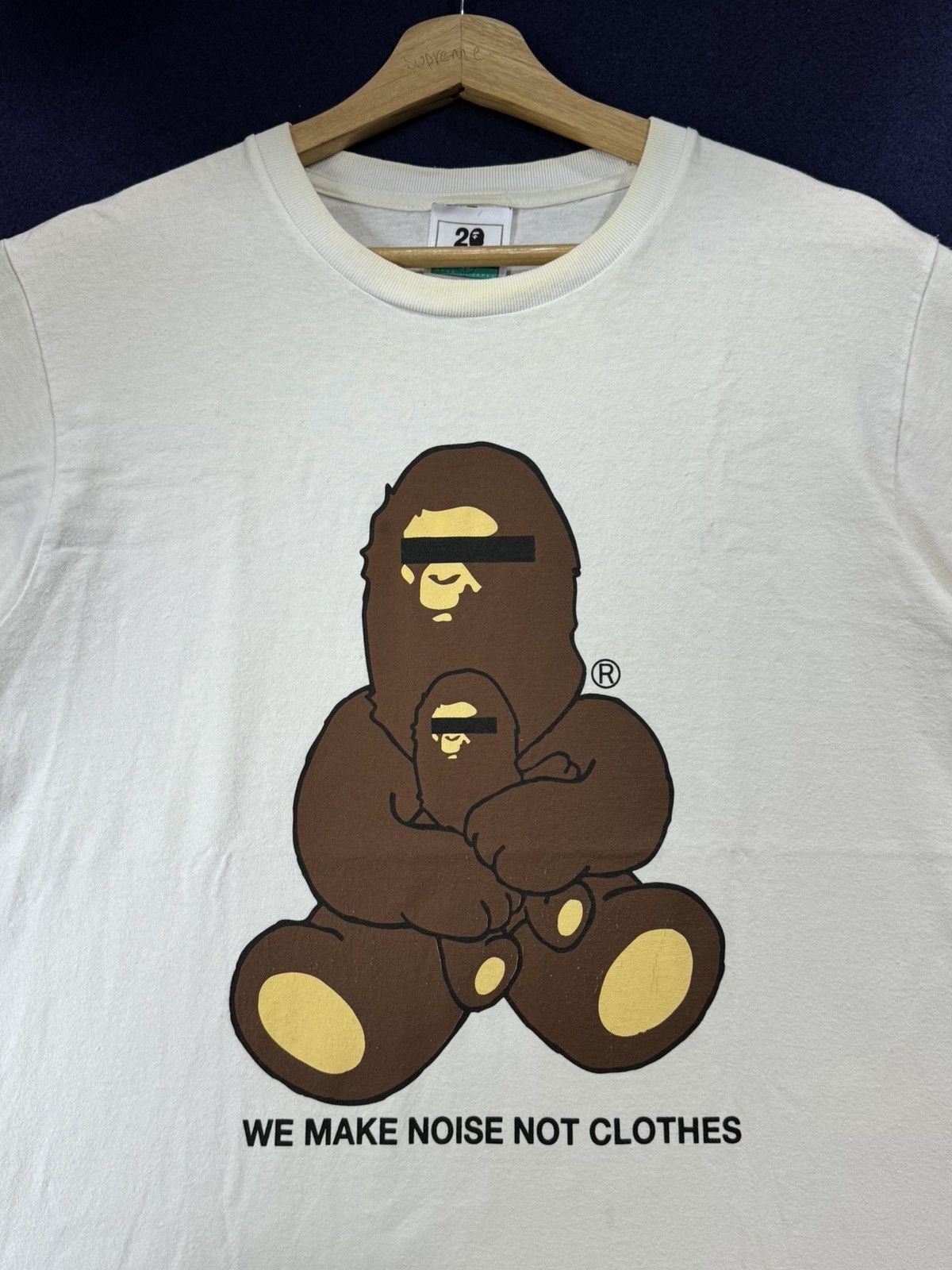 Bape × Jun Takahashi BAPE NW20 JUN TAKAHASHI TEE Size US M / EU 48-50 / 2 - 2 Thumbnail