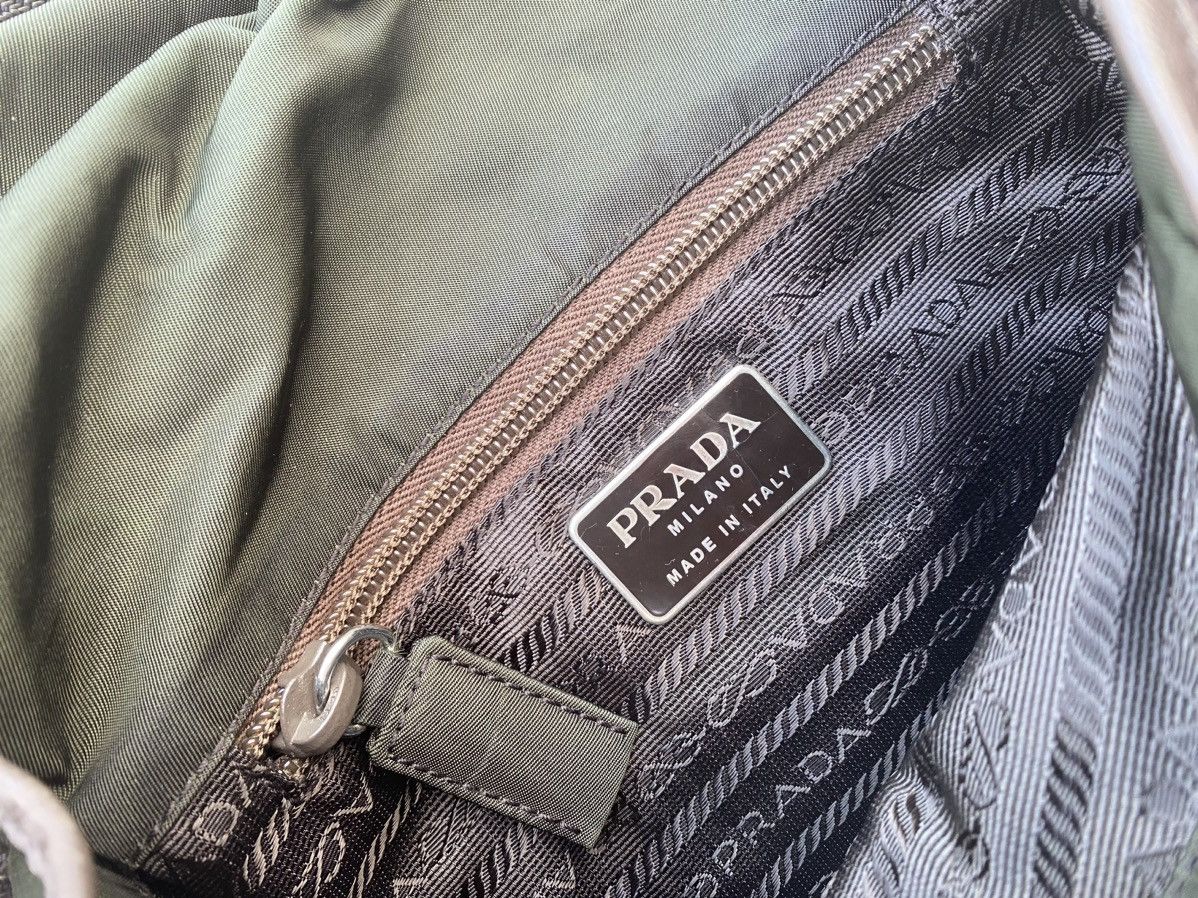 Prada Rare Vintage PRADA Nylon Sling Bang Size ONE SIZE - 17 Thumbnail