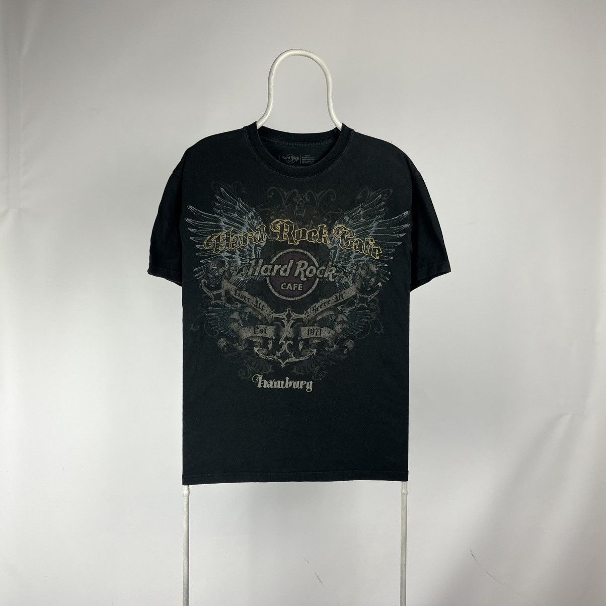 Affliction Hard Rock Cafe Tshirt Hamburg Affliction size Large Size US L / EU 52-54 / 3 - 1 Thumbnail