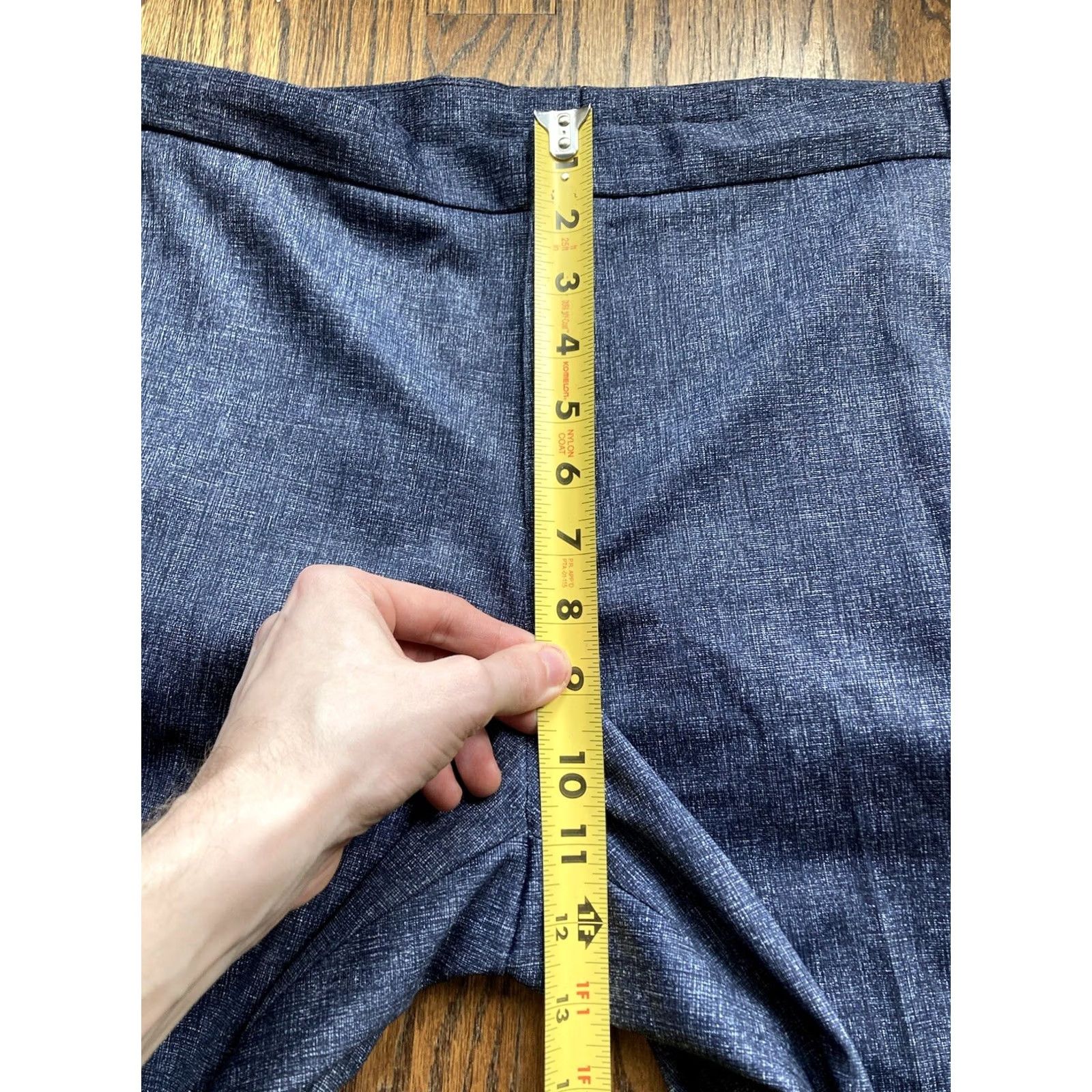 Nordstrom NWT Nordstrom Dress Pants Womens Navy Blue Size L Stretch Trousers Size 36" / US 14 / IT 50 - 5 Thumbnail