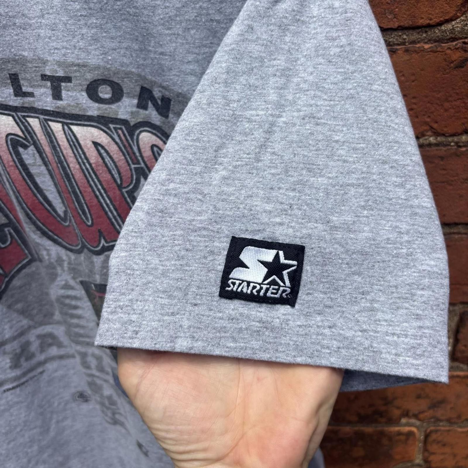 Starter Vintage Hamilton grey cup starter t shirt 1996 M/L Size US M / EU 48-50 / 2 - 6 Thumbnail