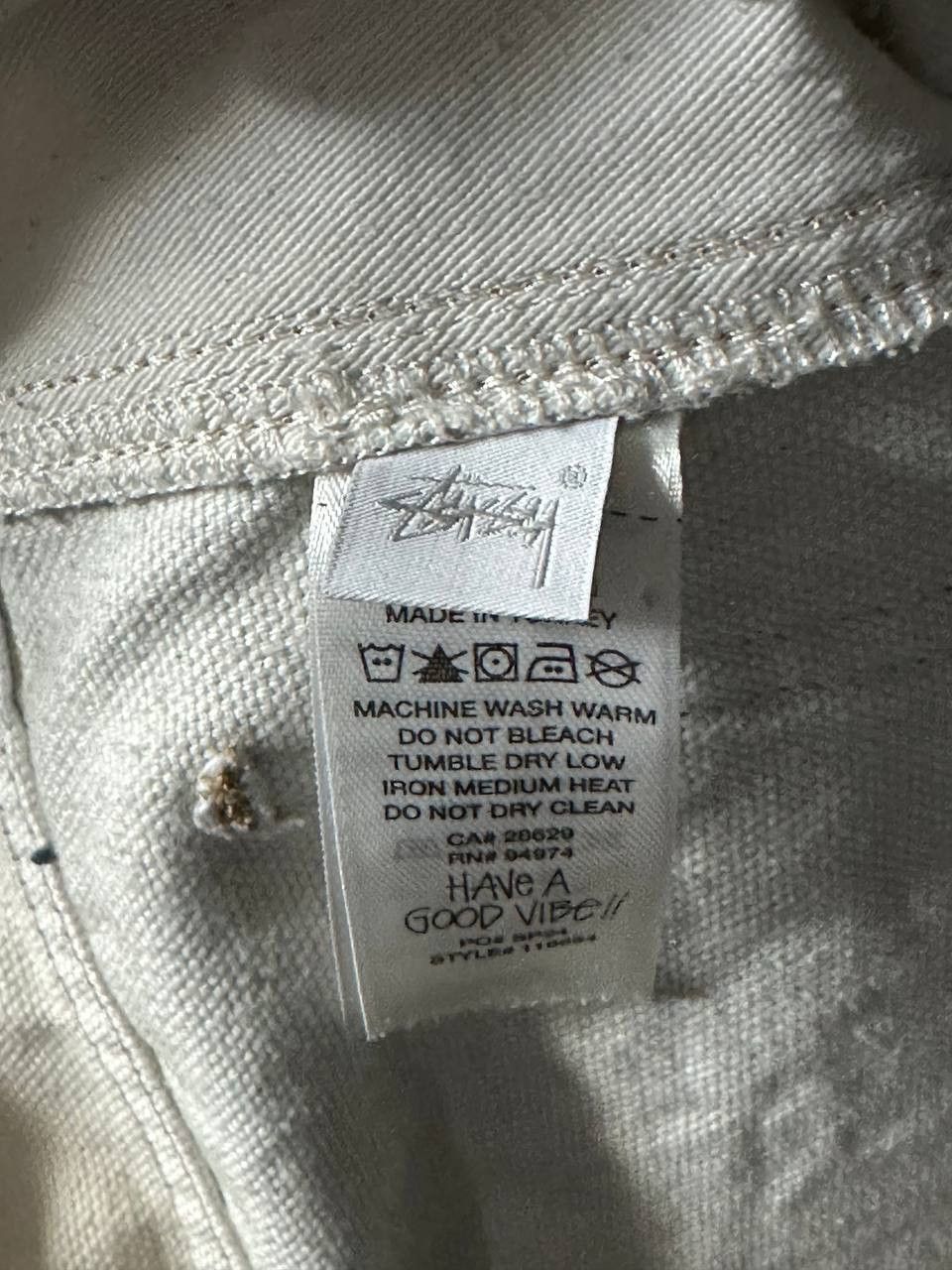 Stussy Stüssy Canvas Work Pant Baja Print - Rare Piece Size US 32 / EU 48 - 4 Thumbnail
