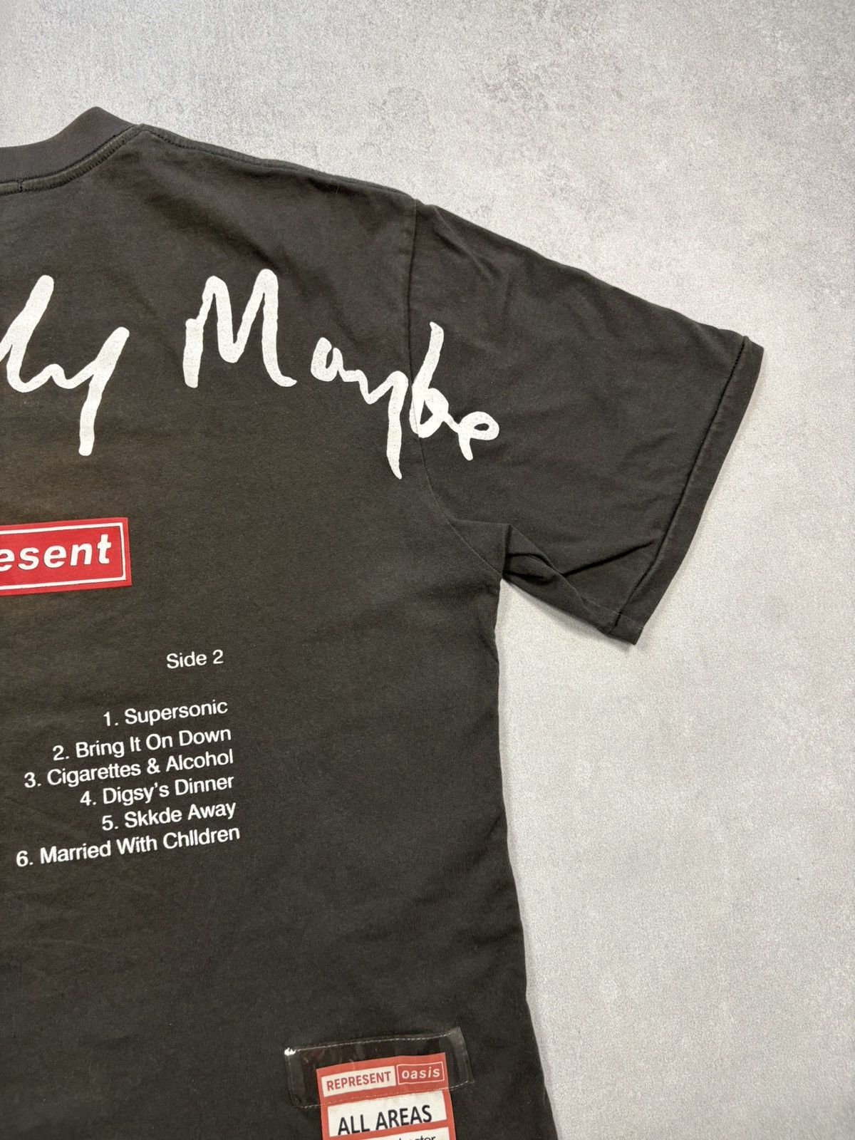 Represent Clo. Represent x Oasis “Definitely Maybe” 1994 Anniversary Tee Size US M / EU 48-50 / 2 - 18 Thumbnail