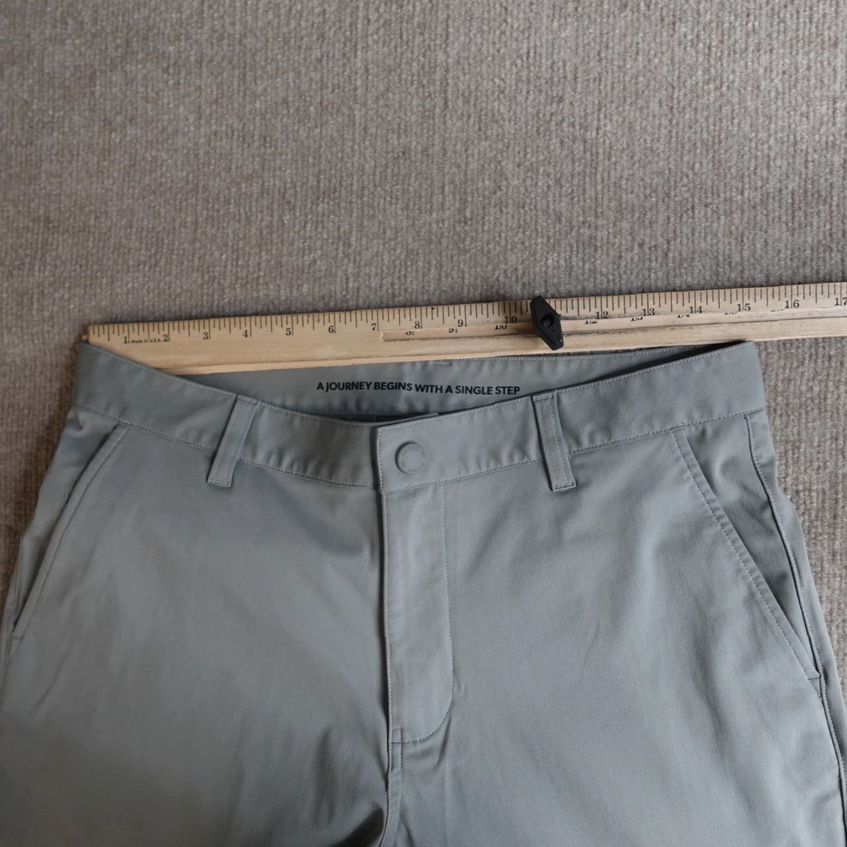 Rhone Rhone Pants 30 x 29 Gray Commuter Slim Fit 100036 Size US 30 / EU 46 - 5 Thumbnail
