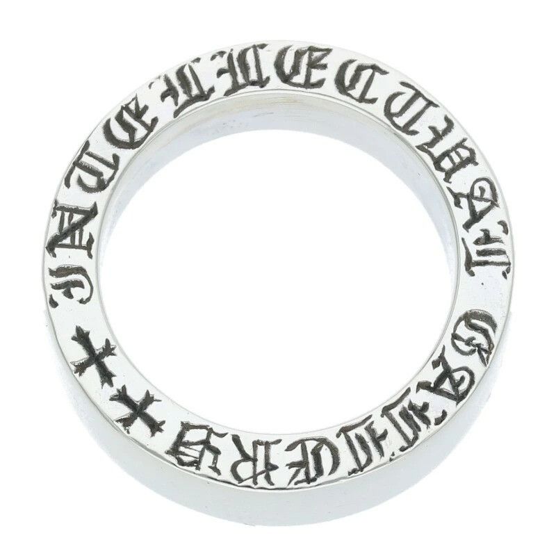 Chrome Hearts US 5 CHROME HEARTS 6mm SPACER RING SILVER Size ONE SIZE - 3 Thumbnail