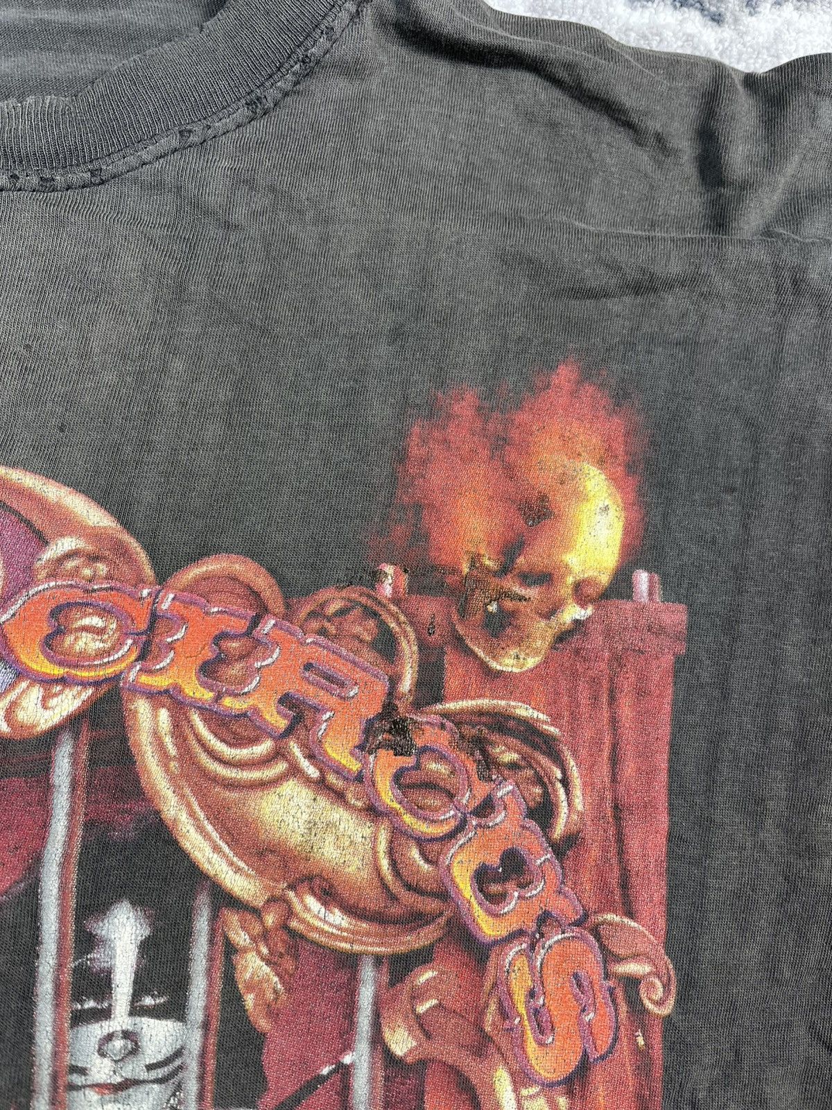 KISS KISS Psycho Circus Tour 1998 Distressed Faded Tee Size US XXL / EU 58 / 5 - 14 Thumbnail