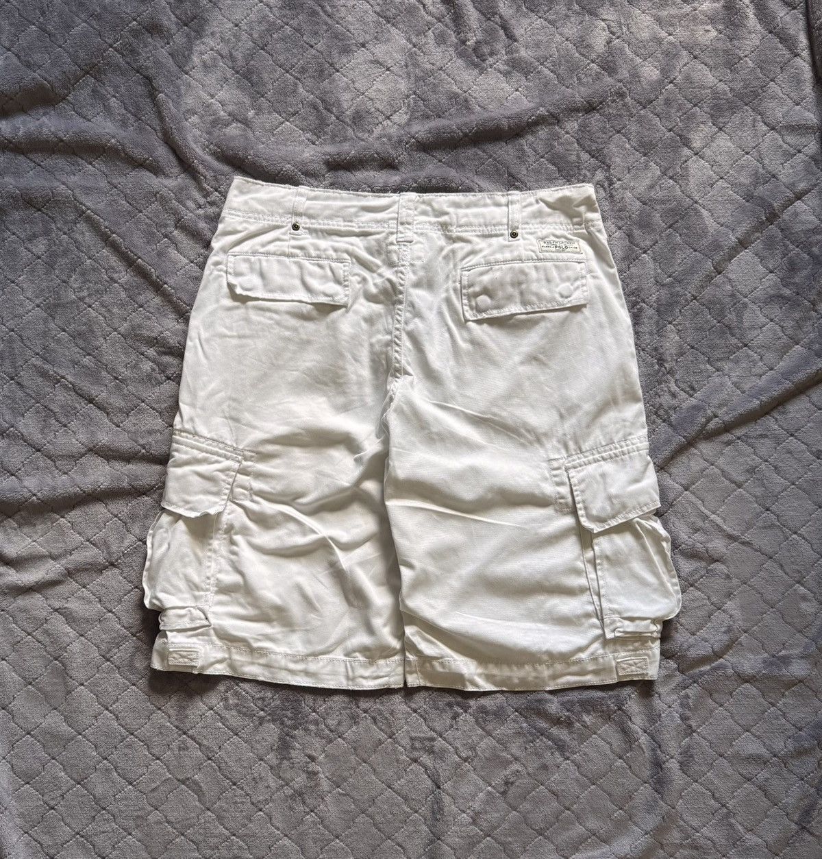 Polo Ralph Lauren × Vintage Vintage Polo Ralph Lauren Cargo Shorts Size US 34 / EU 50 - 2 Thumbnail