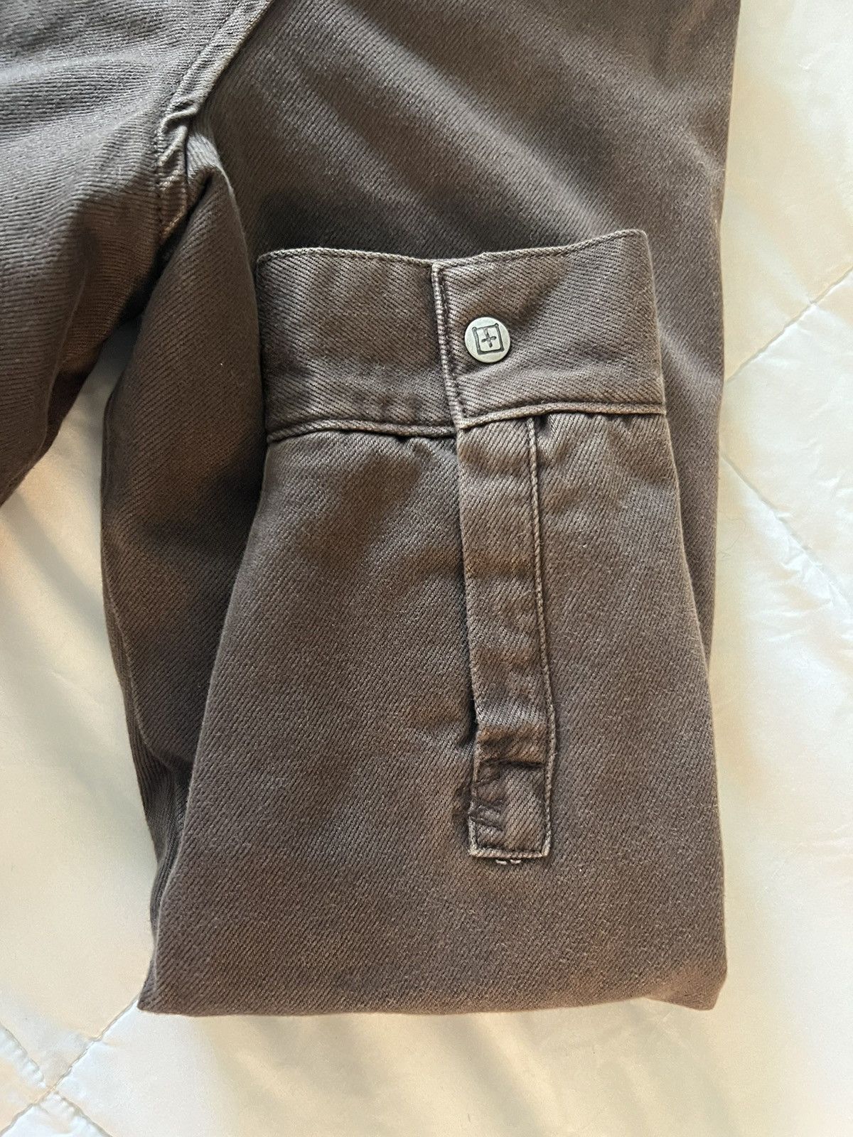 Ksubi KSUBI ANTI SHIRT WORK JACKET XPRESSO BROWN SIZE XXL Size US XXL / EU 58 / 5 - 6 Thumbnail