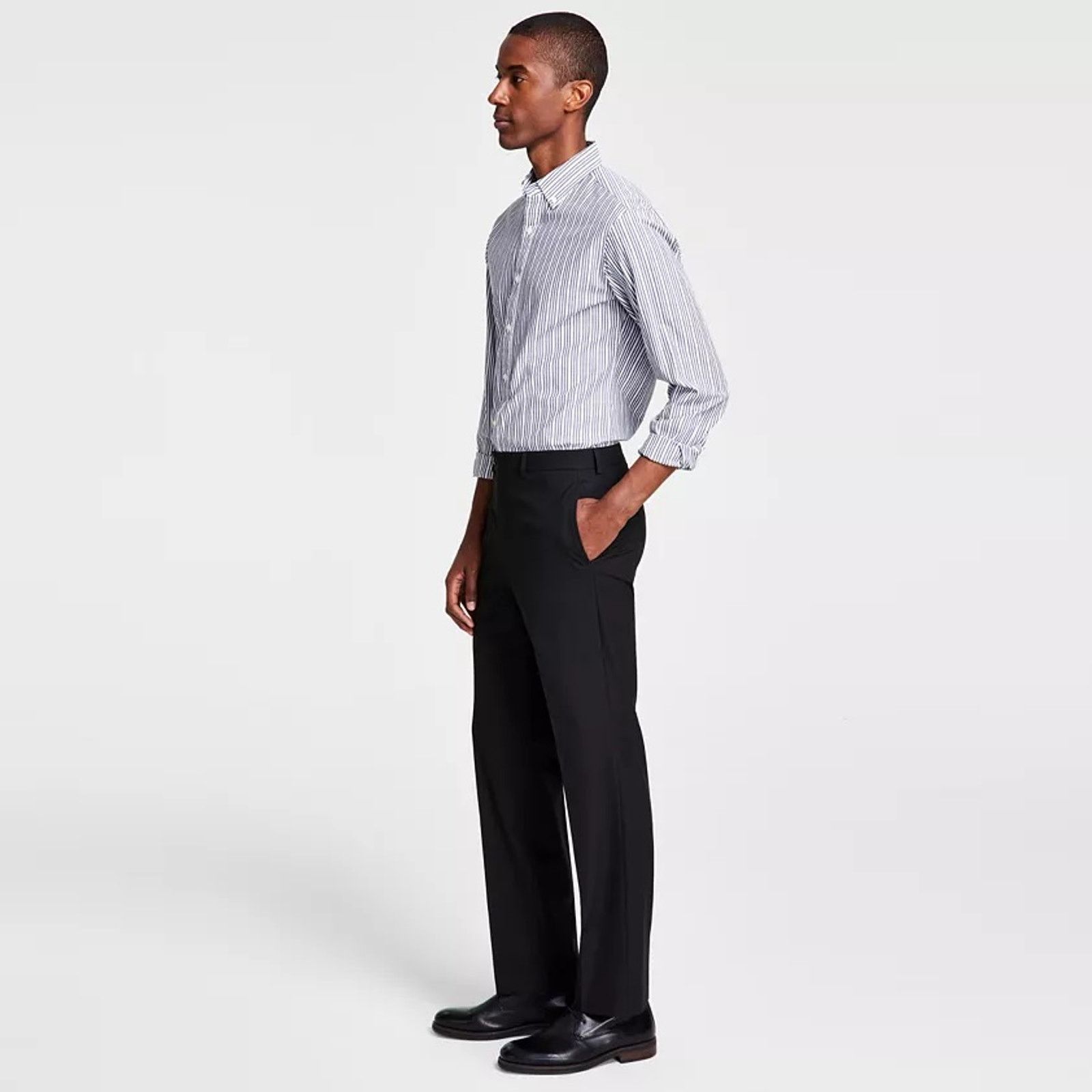 Michael Kors Michael Kors Men's Black Classic Dress Pants Size 42W 30L Size US 42 / EU 58 - 3 Thumbnail