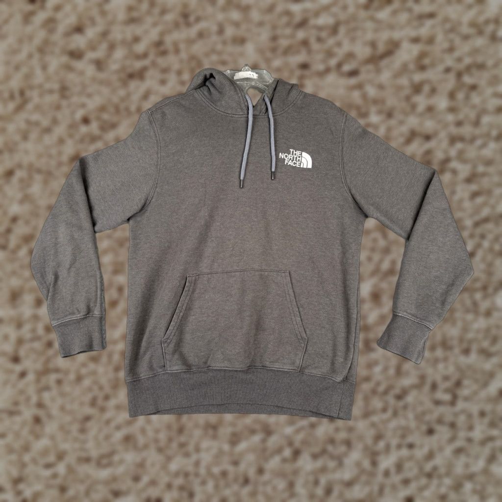 The North Face The North Face Hoodie Mens Adult Medium Gray Pullover Cotton Blend Pocket Crew Neck All Seasons Hooded Size US M / EU 48-50 / 2 - 1 Thumbnail