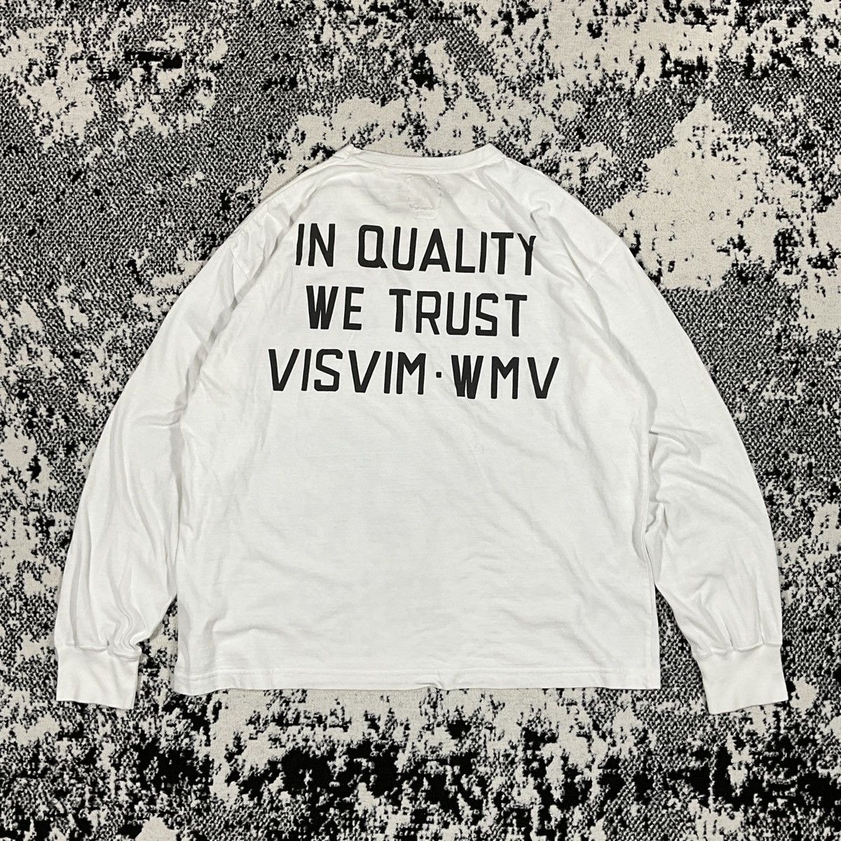 Visvim VISVIM JUMBO TEE LS IN QUALITY WE TRUST ‘KANAZAWA’ Size US L / EU 52-54 / 3 - 1 Thumbnail