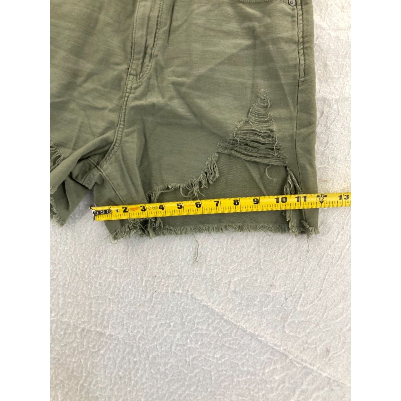 American Eagle Outfitters VINTAGE American Eagle Shorts Womens 10 Distressed Highest Rise Mom NWT Size 32" / US 10 / IT 46 - 6 Thumbnail
