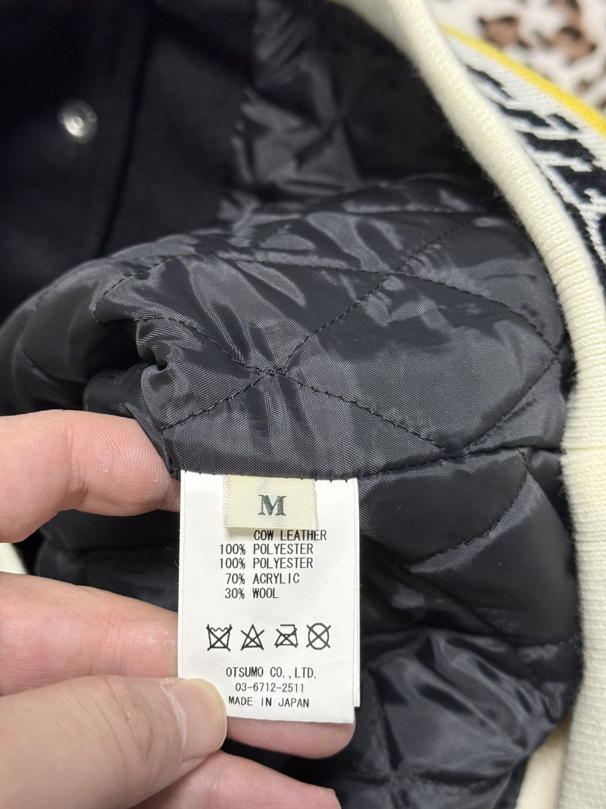 A$AP Rocky × Human Made Human made asap rocky awage human testing varsity jacket Size US M / EU 48-50 / 2 - 8 Thumbnail