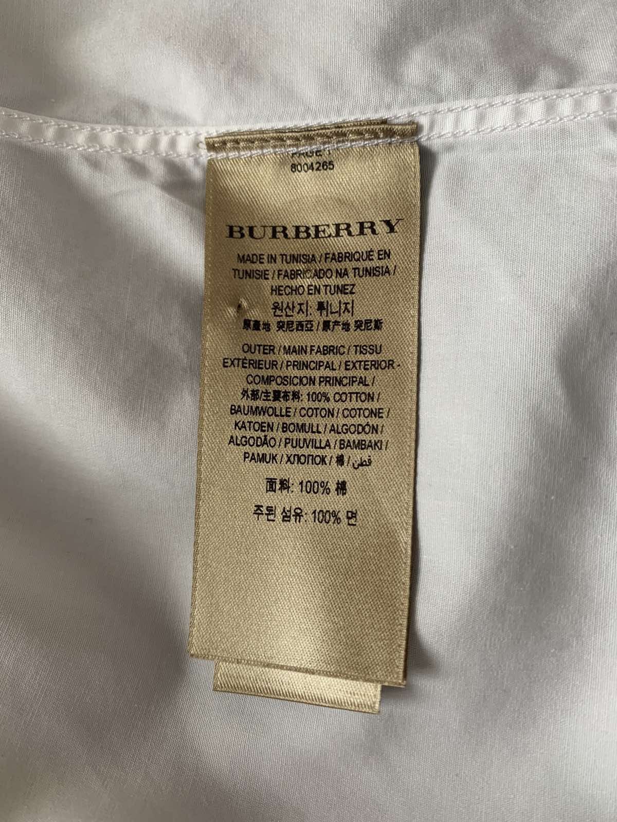 Burberry 🔥🔥 Burberry Classic White Shirt Size US L / EU 52-54 / 3 - 6 Thumbnail