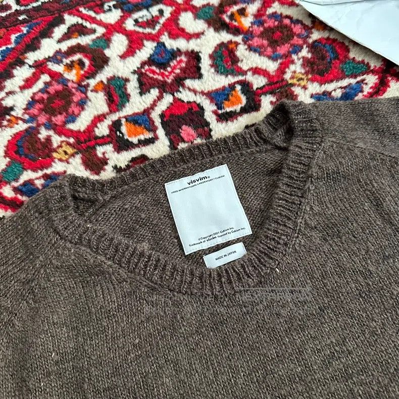 Visvim Visvim 17AW COLLEGE Mud Sweater Size US L / EU 52-54 / 3 - 4 Thumbnail