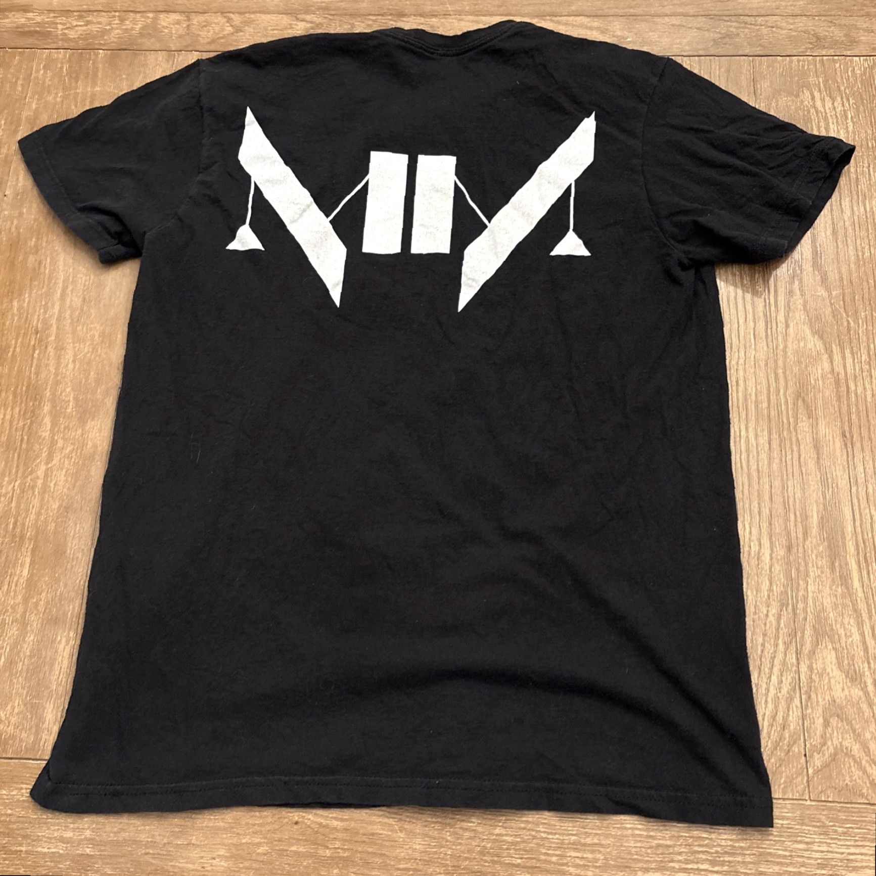 Gildan VINTAGE Marilyn Manson The Pale Emperor T-Shirt Double-Sided 2015 Concert Tour Sz Medium Black Men Short Sleeve M Rock Band Mens Size US M / EU 48-50 / 2 - 4 Thumbnail