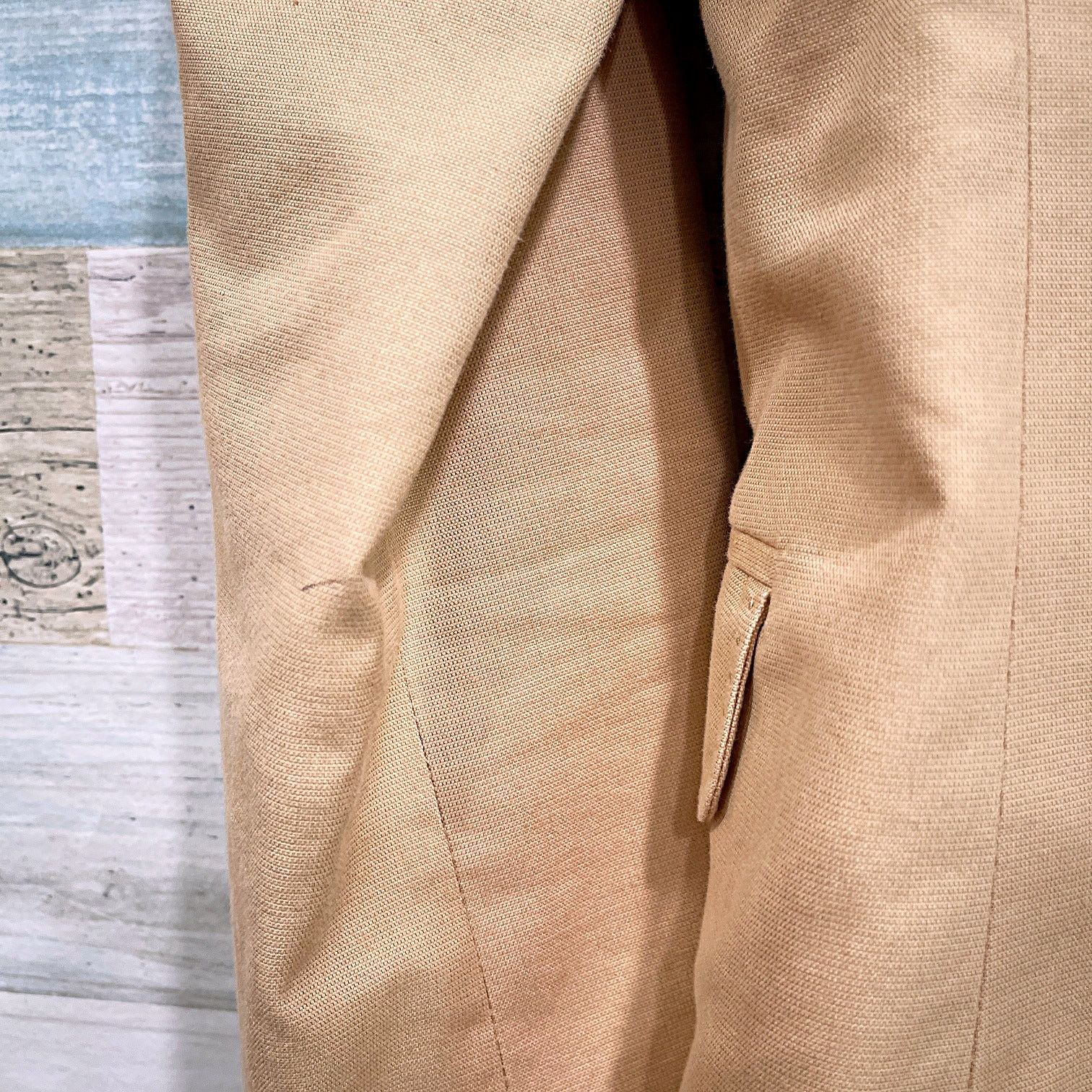 Other J Crew Cotton Silk Schoolboy Blazer Tan Two Button Lined 0 Size XS / US 0-2 / IT 36-38 - 6 Thumbnail