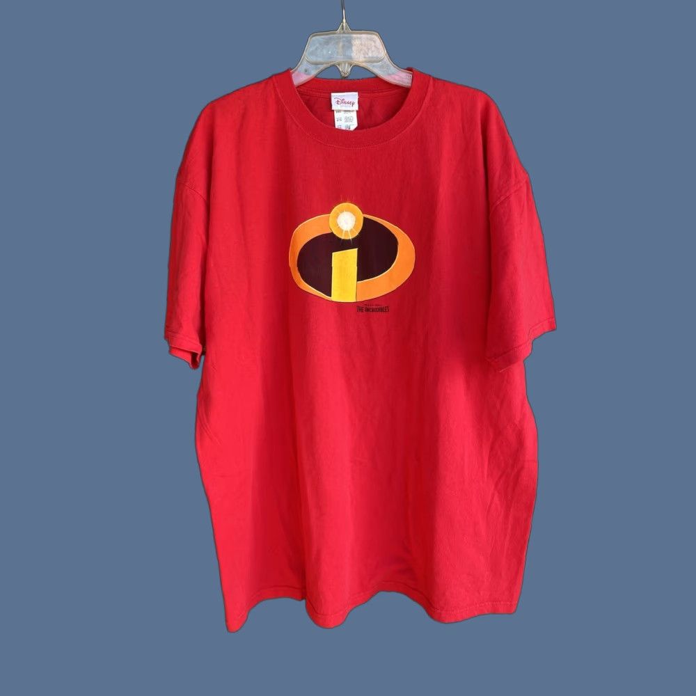 Disney VINTAGE Disney The Incredibles T-Shirt Disney Store 2XL Red Cotton Crew Neck Short Sleeve Men Movie Promo Shirt Size US XXL / EU 58 / 5 - 1 Thumbnail