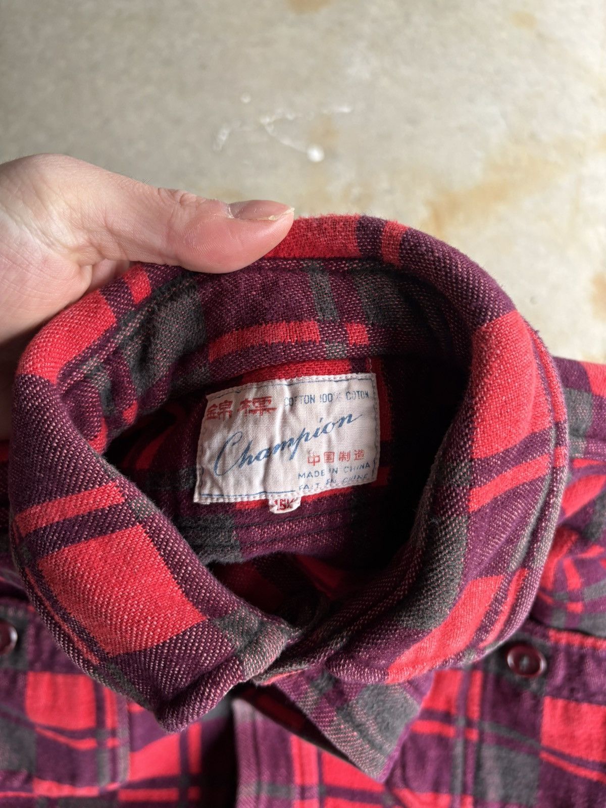 Champion Vintage 1970s Champion Lumberjack Flannel Jacket Size US M / EU 48-50 / 2 - 6 Thumbnail