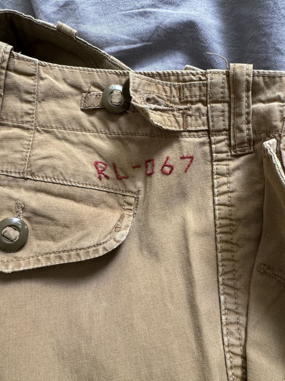 Polo Ralph Lauren Vintage Polo Ralph Lauren Cargo Pants RRL BEAR Size US 34 / EU 50 - 5 Thumbnail