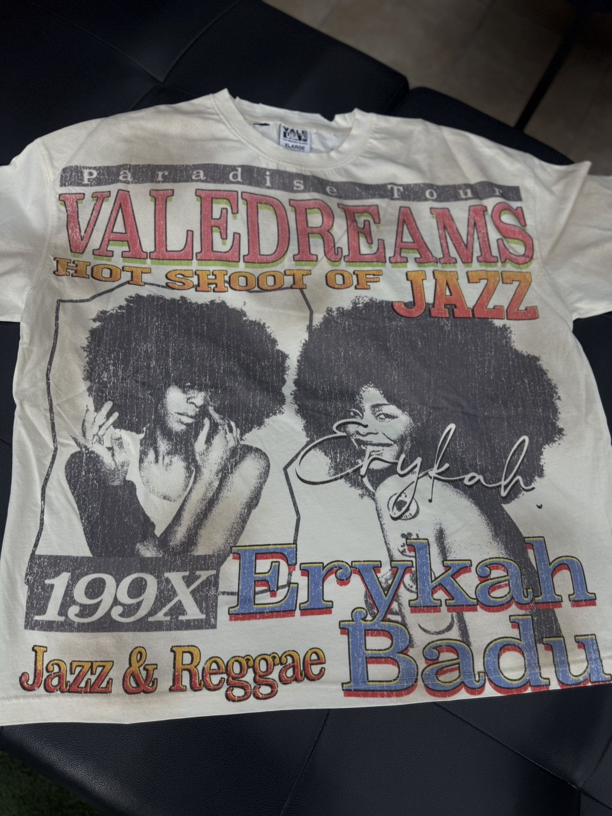 Vale Valley White Jazz Tee Shirt Size XL (NEW) Size US XL / EU 56 / 4 - 4 Thumbnail