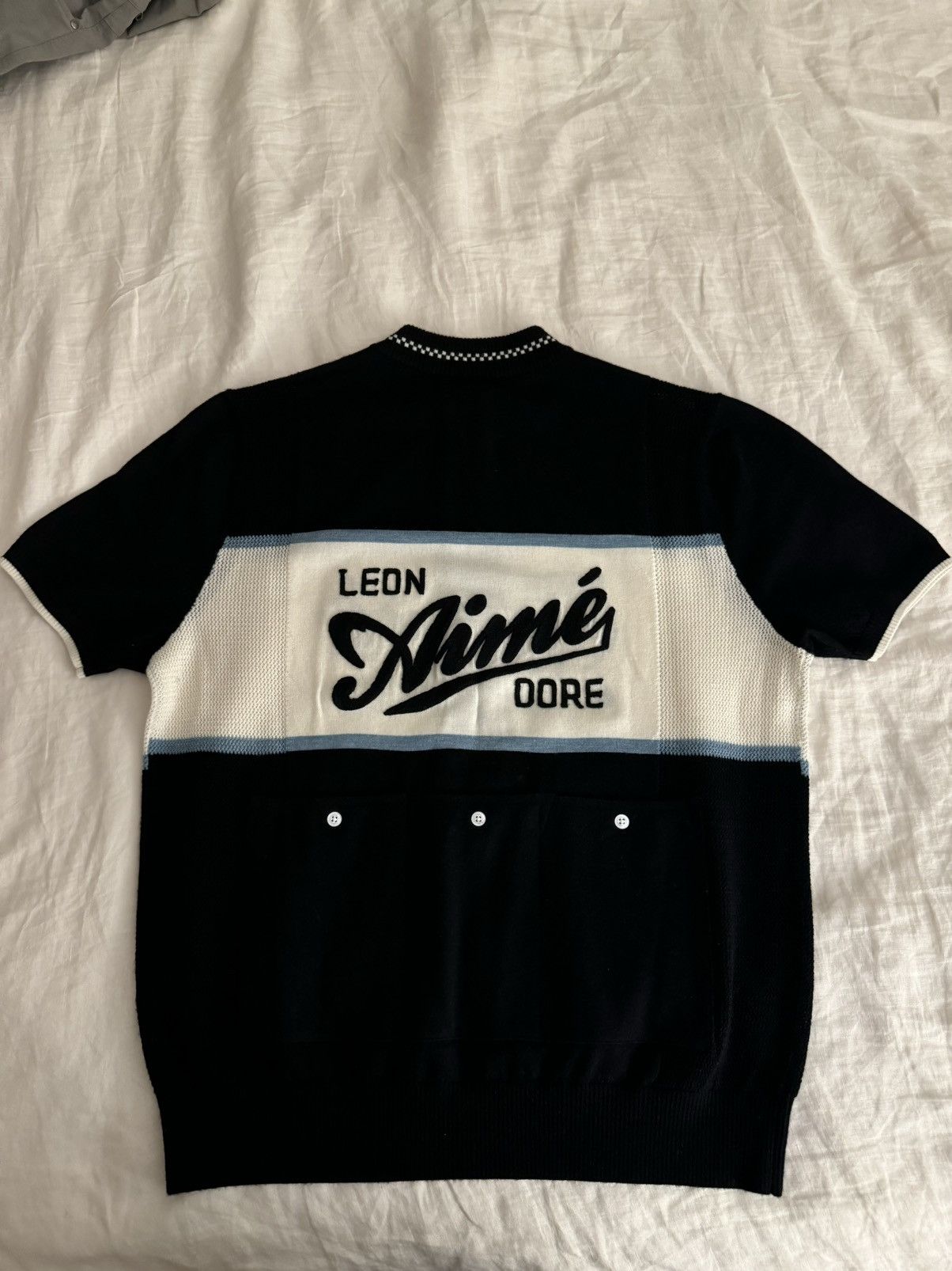 Aime Leon Dore Knit Cycling Jersey Size US L / EU 52-54 / 3 - 2 Thumbnail