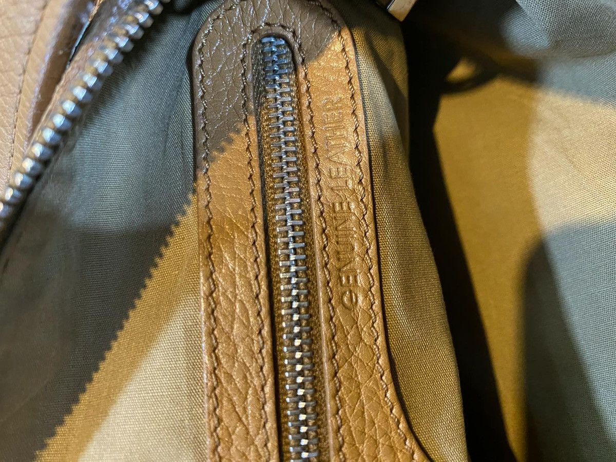 Designer × Tod's × Vintage TOD'S punpkin orange leather MEDIUM MIKY NOMADE shoulderbag Size ONE SIZE - 7 Thumbnail