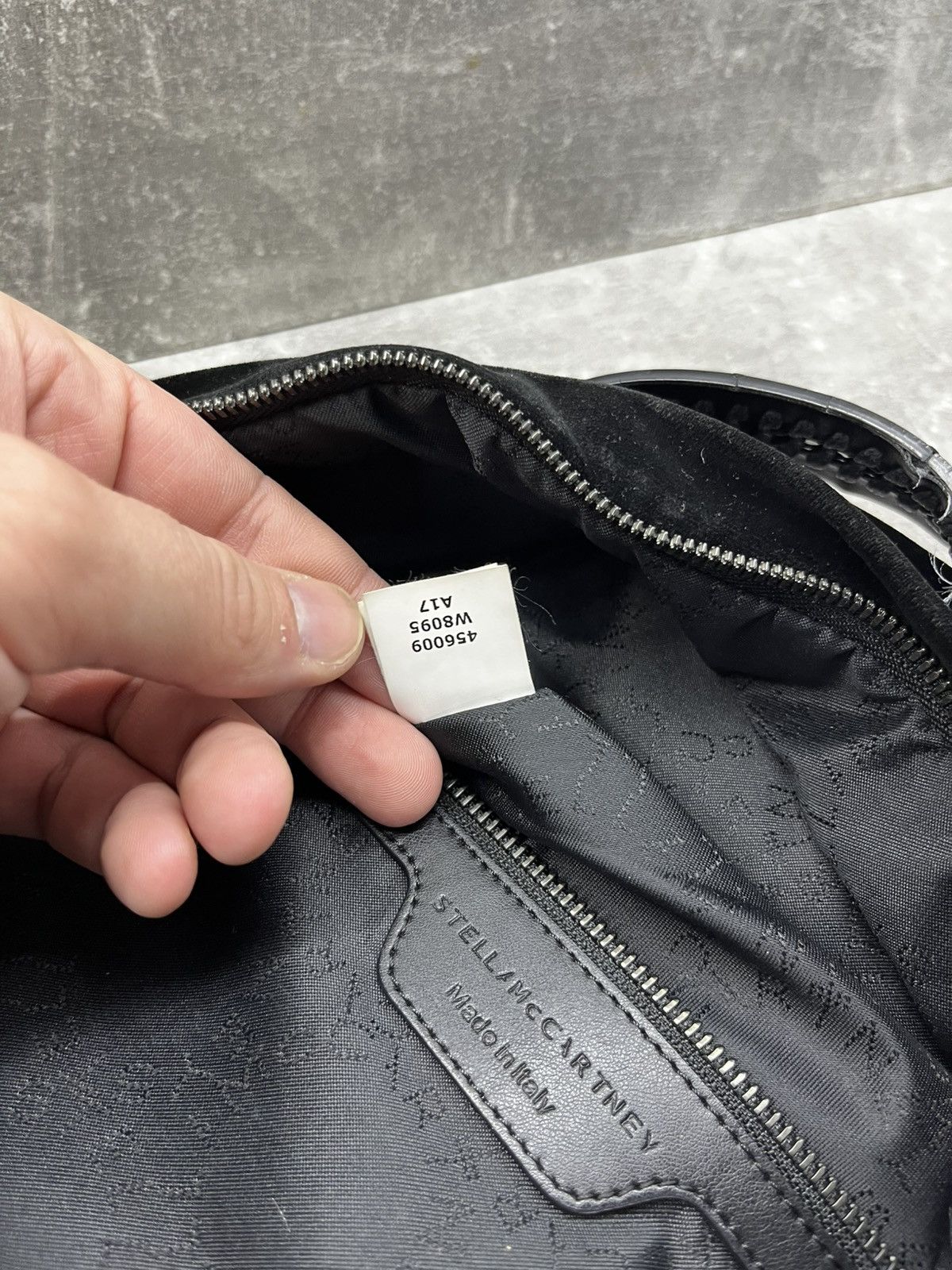 Hysteric Glamour × Stella McCartney STELLA MCCARTNEY Black Velvet bag Size ONE SIZE - 15 Thumbnail