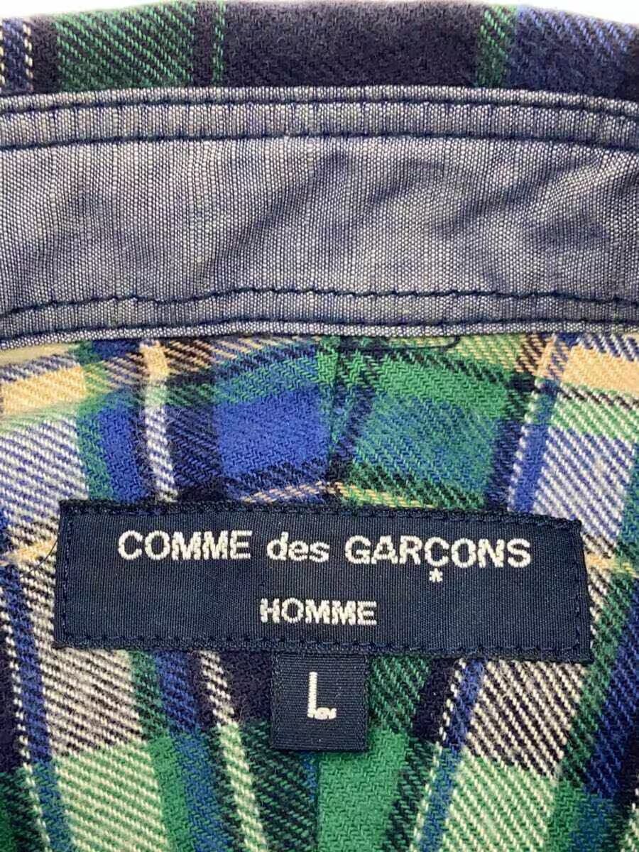 Comme des Garcons AD2012 Plaid Flannel Button Down Shirt Size US L / EU 52-54 / 3 - 3 Thumbnail