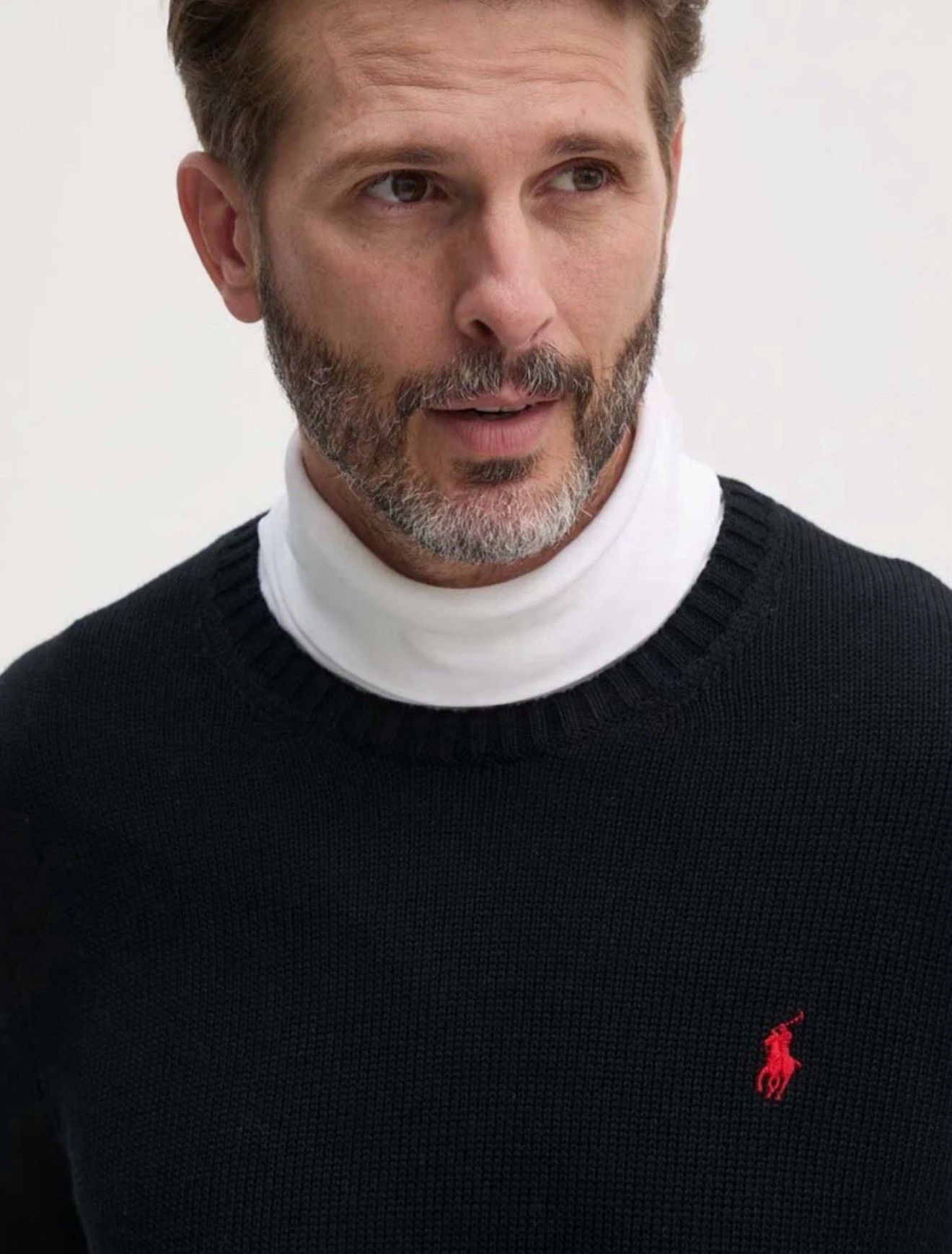 Polo Ralph Lauren Polo Ralph Lauren Cotton Crewneck Sweater Jumper Black Knit Size US XXL / EU 58 / 5 - 3 Thumbnail