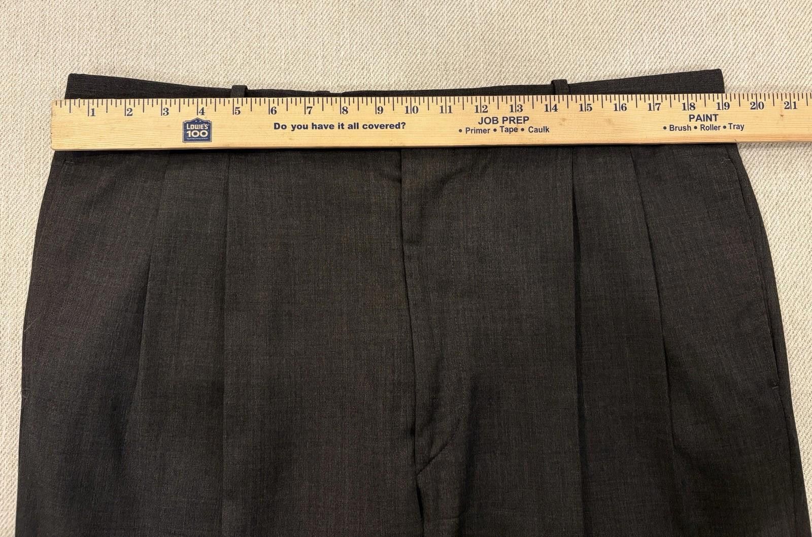 Other Bernard Zin Super 100 Wool Trousers Sz 38 Pleated Gray Size US 38 / EU 54 - 5 Thumbnail