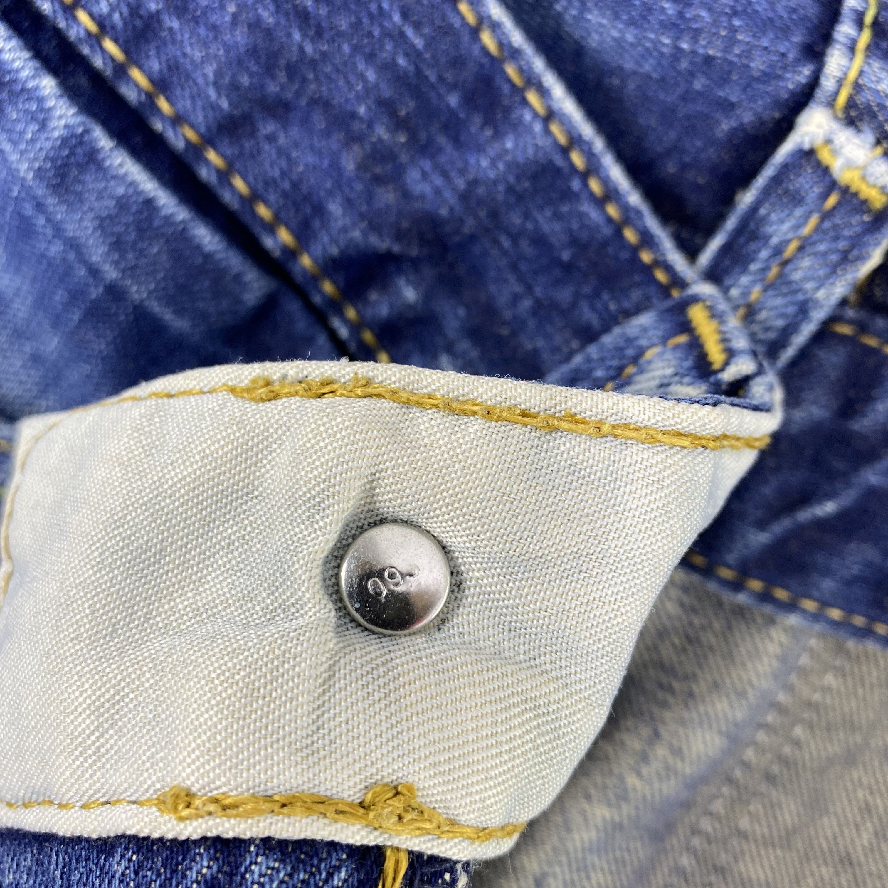 Jean × Levi's × Vintage Vintage Levis Distressed Wash Jeans-J1143 Size US 36 / EU 52 - 12 Thumbnail