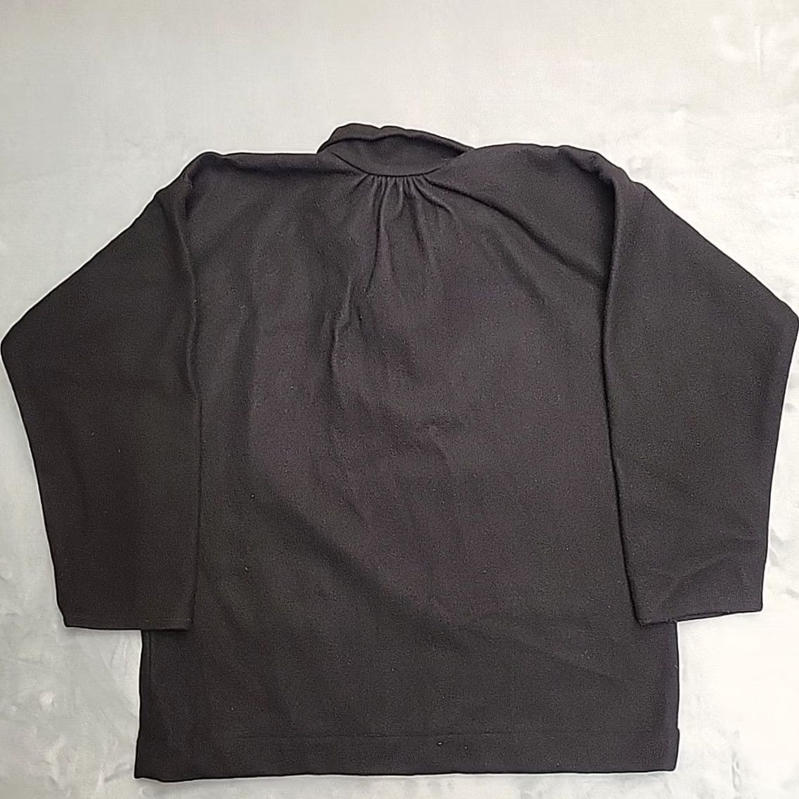 Vintage VINTAGE Wool Shirt Jacket Mens 3XL Black Heavyweight Pullover Coat Overshirt Workwear Coat Jacket Wool Shirt Junior? Size US XXL / EU 58 / 5 - 6 Thumbnail