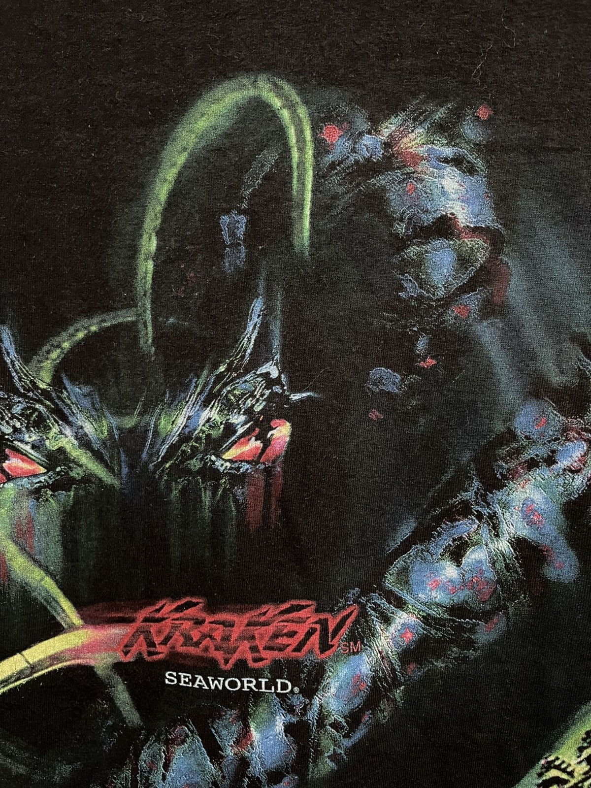 Vintage Vintage Kraken Roller Coaster At Seaworld🔥🔥🔥 Size US XL / EU 56 / 4 - 3 Thumbnail