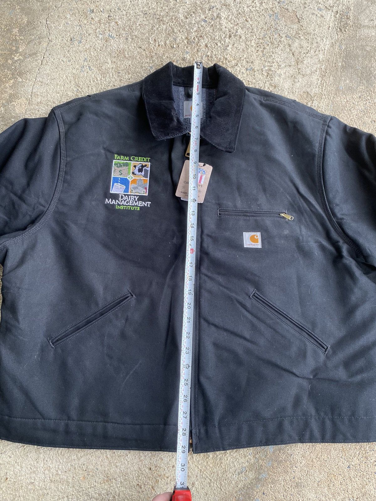 Carhartt × Vintage Vintage Carhartt Detroit Black Blanket Lined Jacket Size US XXL / EU 58 / 5 - 16 Thumbnail