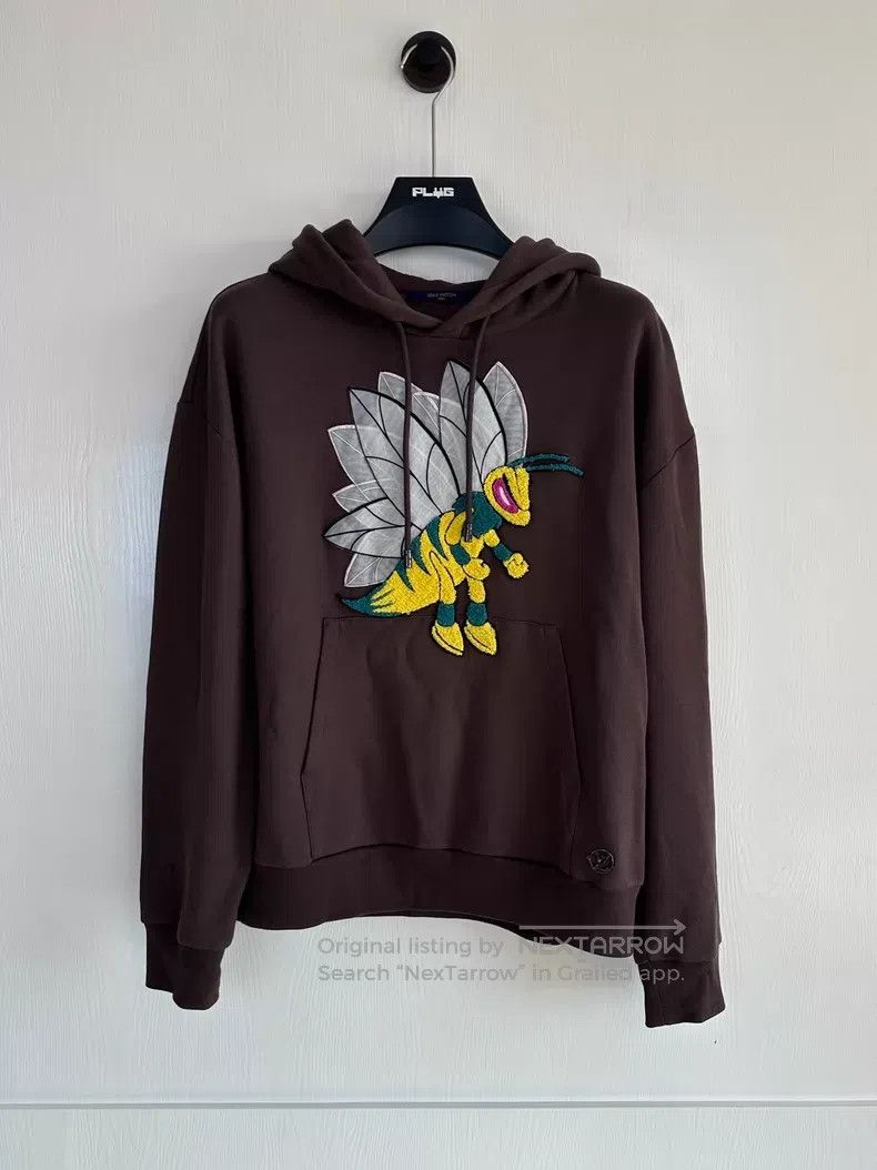 Louis Vuitton Louis Vuitton Embroidered organza bumblebee hoodie Size US L / EU 52-54 / 3 - 1 Thumbnail